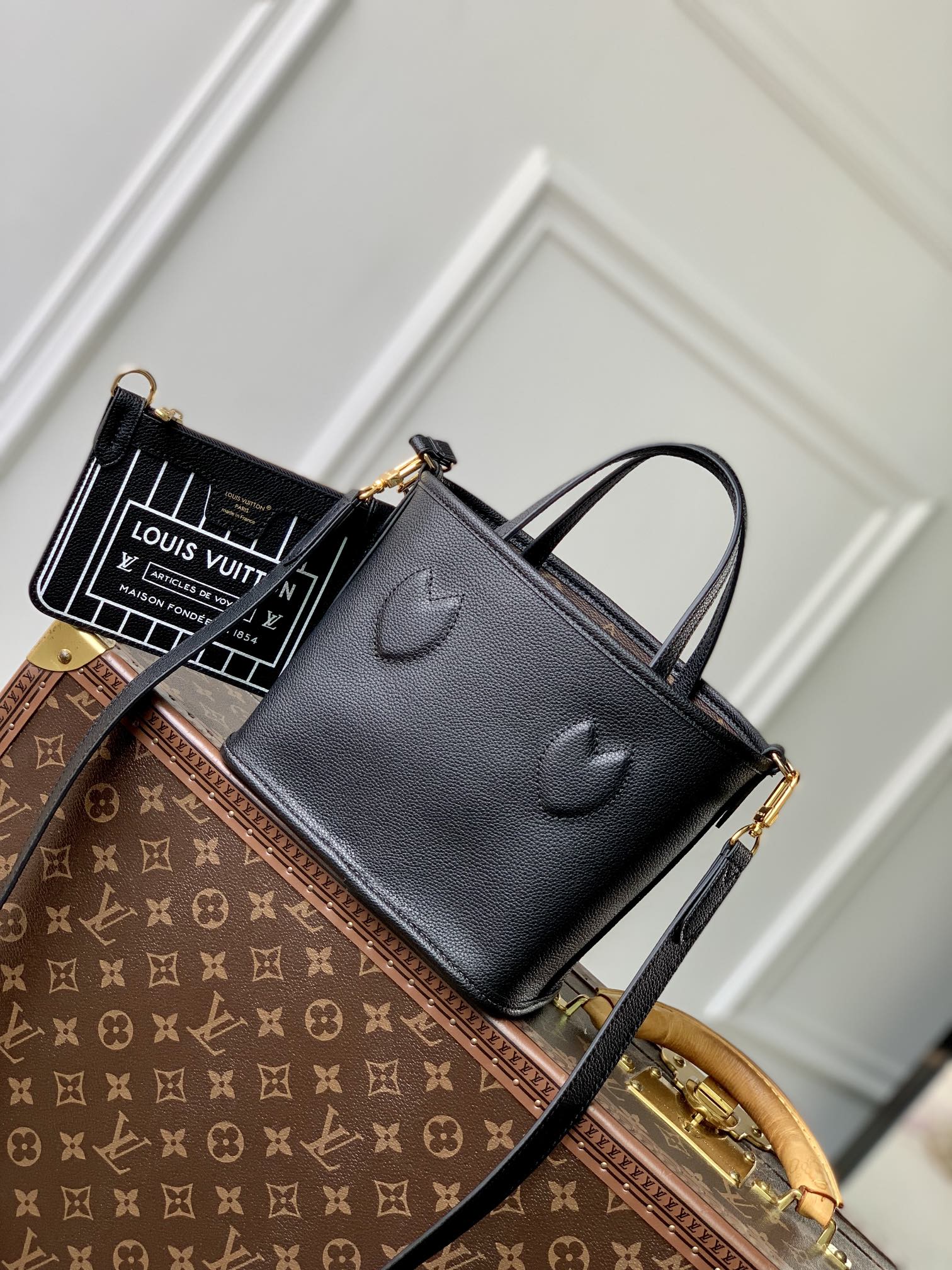 l0*is V*t0n neverfull bandoulière inside out bb-m12099-24 x 14 x 9cm