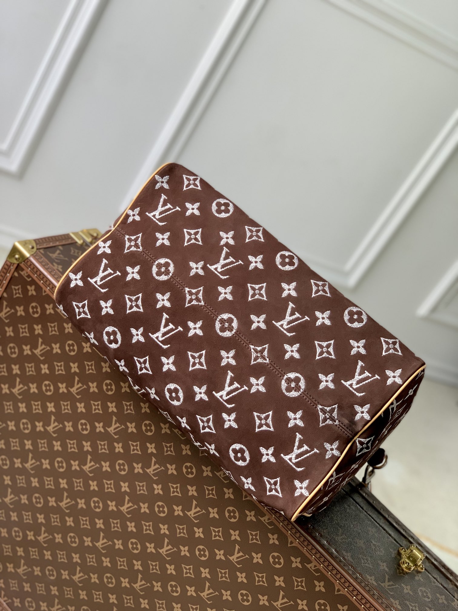 l0*is V*t0n speedy p9 bandoulière 40 monogram leather -40 x 26 x 23cm