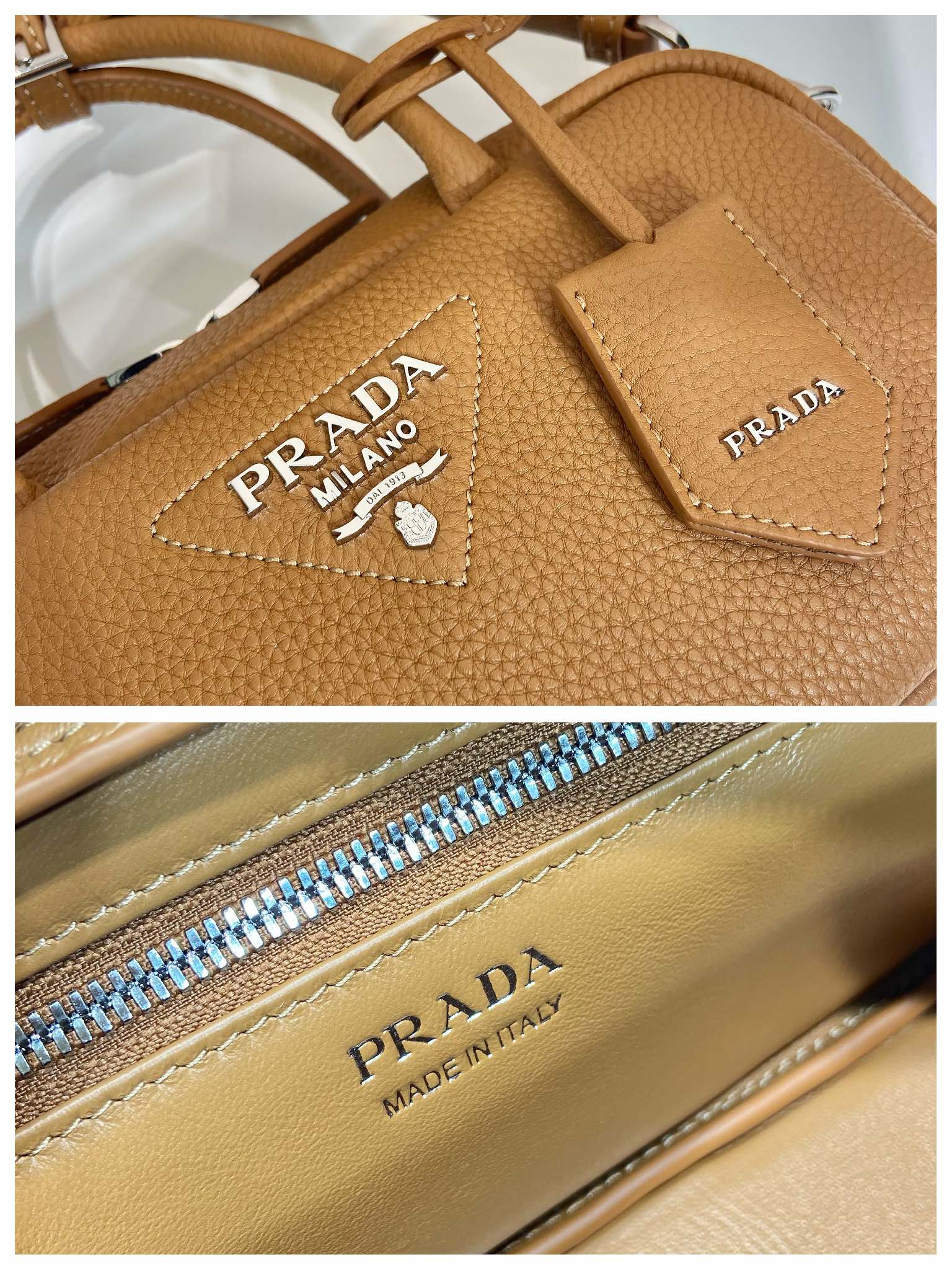 Pra*a top handbags-1bb102-24*12*8.5cm