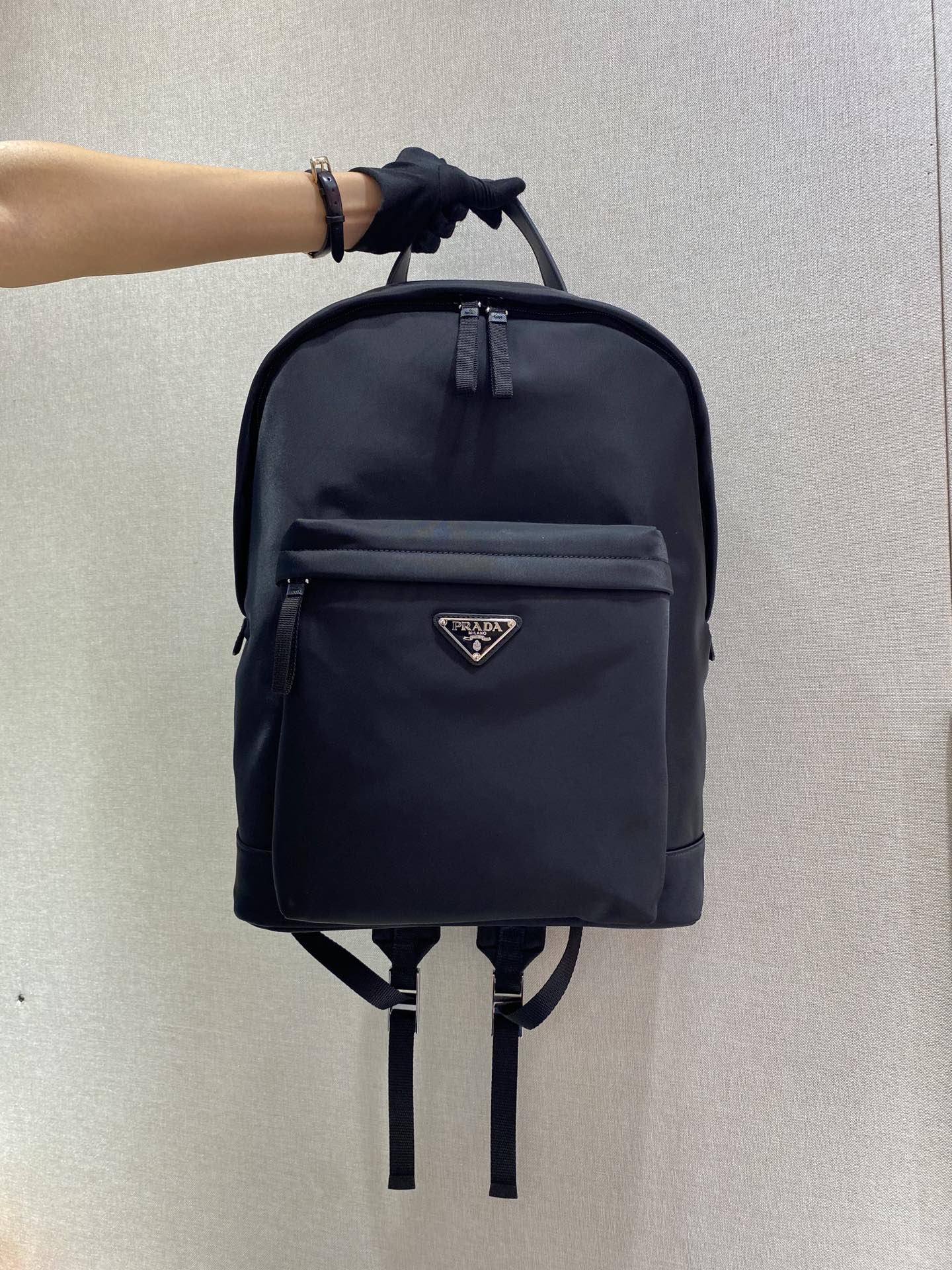 Pra*a saffiano backpack-2v066a-29*39*16cm