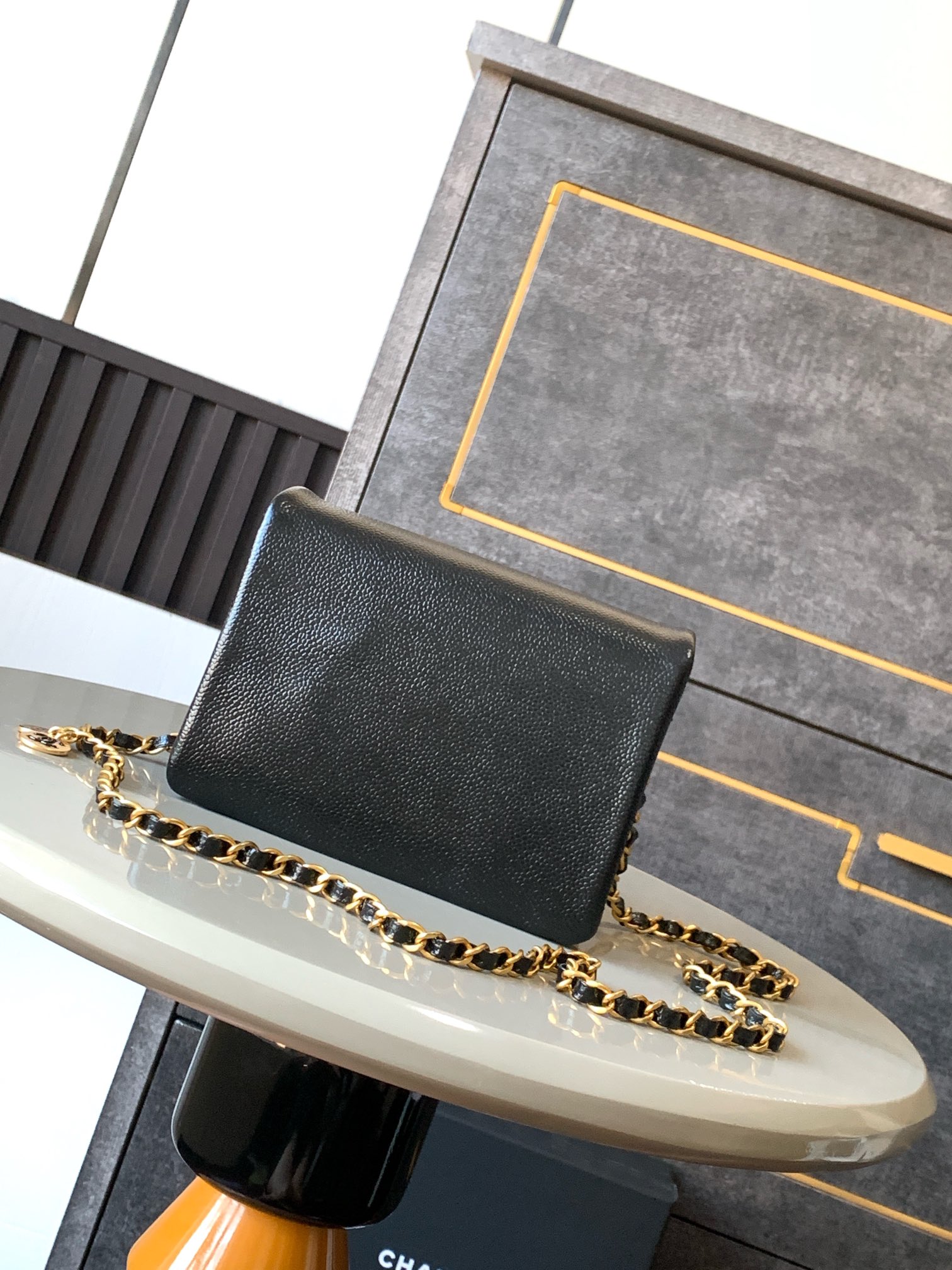 Ch@nel Flap Mini Bag-13 x 17.5 x 6CM