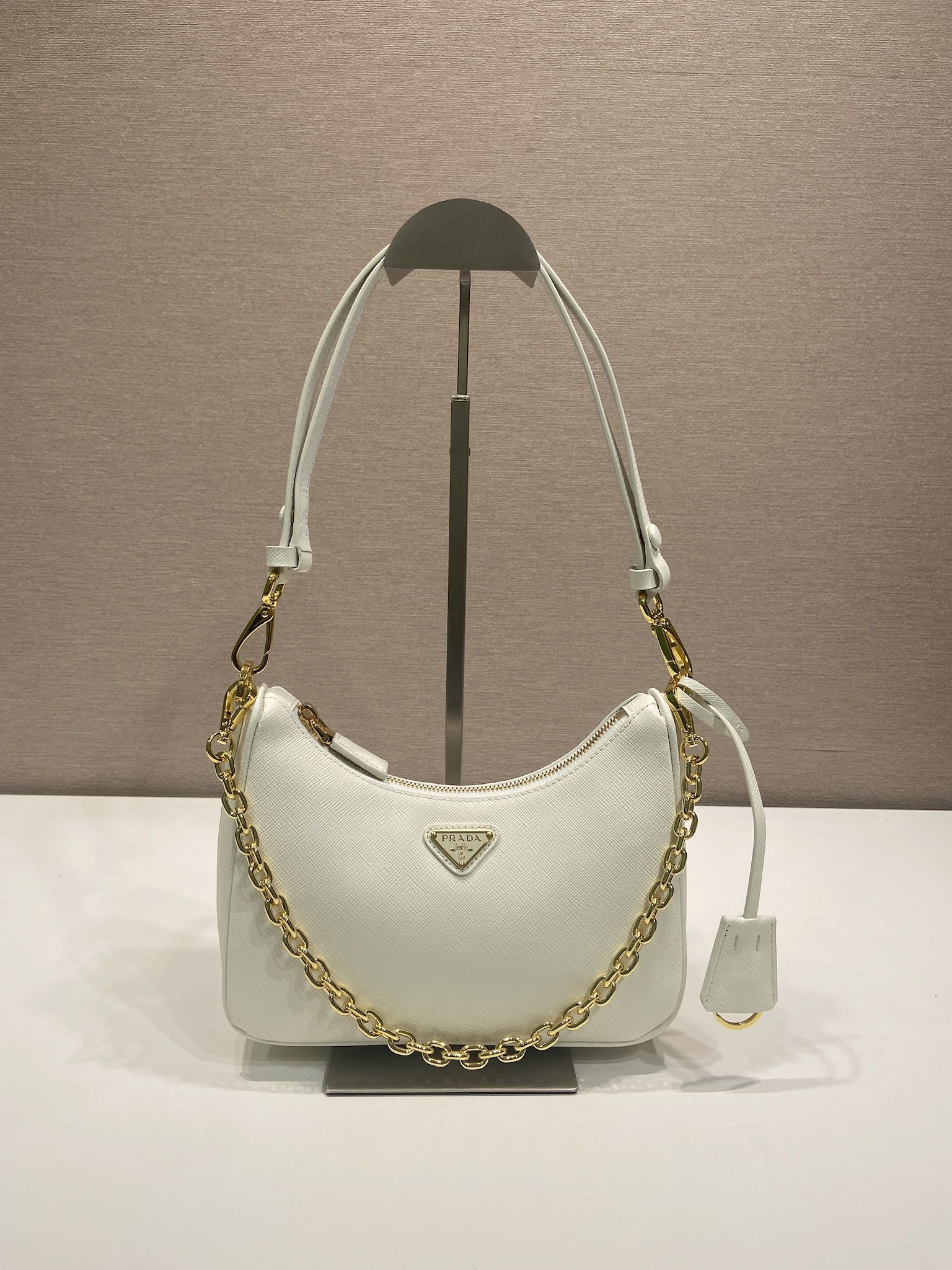 Prad 1BC204 Hobo Bag-22x6x17CM