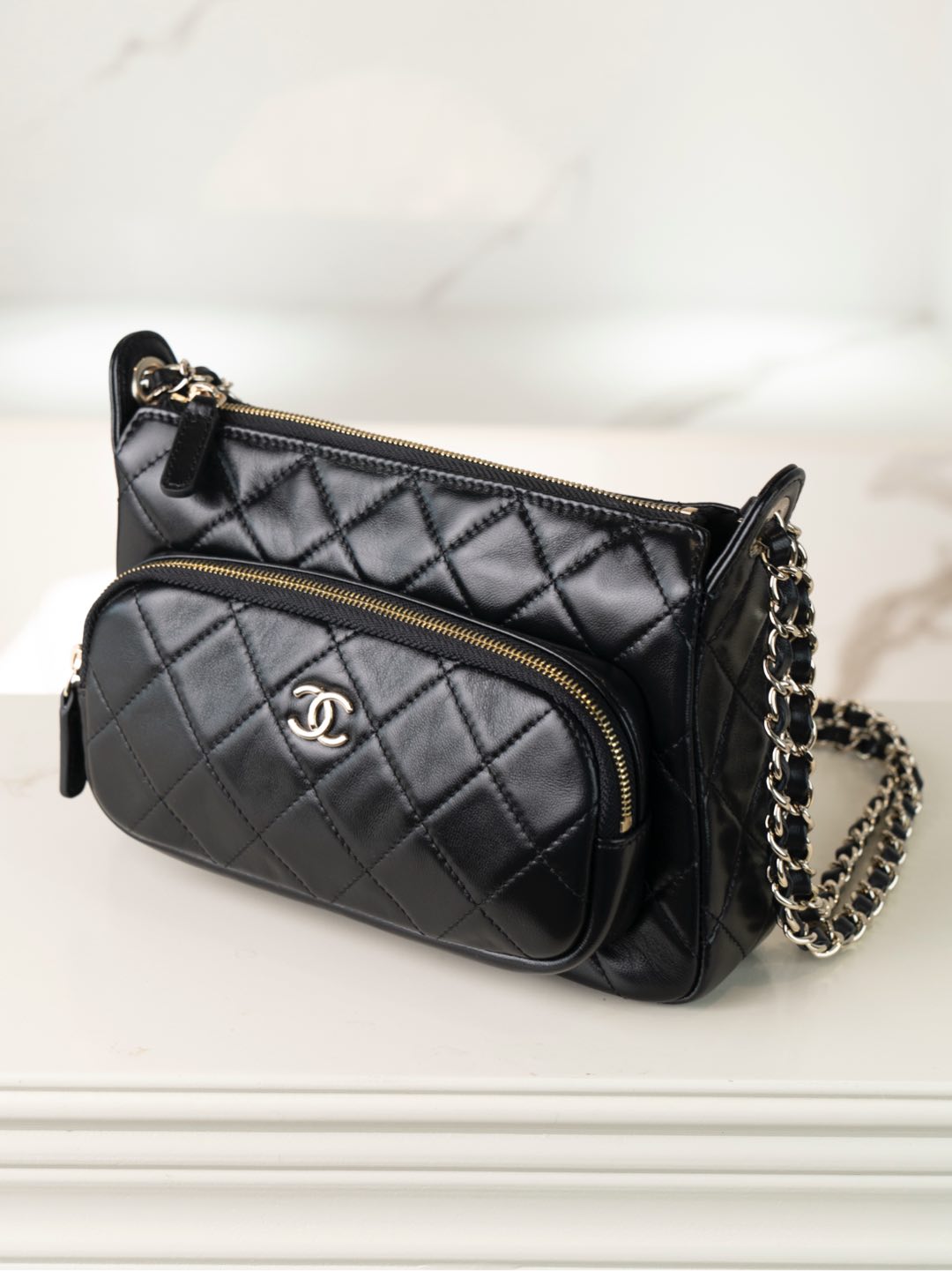 Ch@nel Tote Bag-21*7.5*15CM