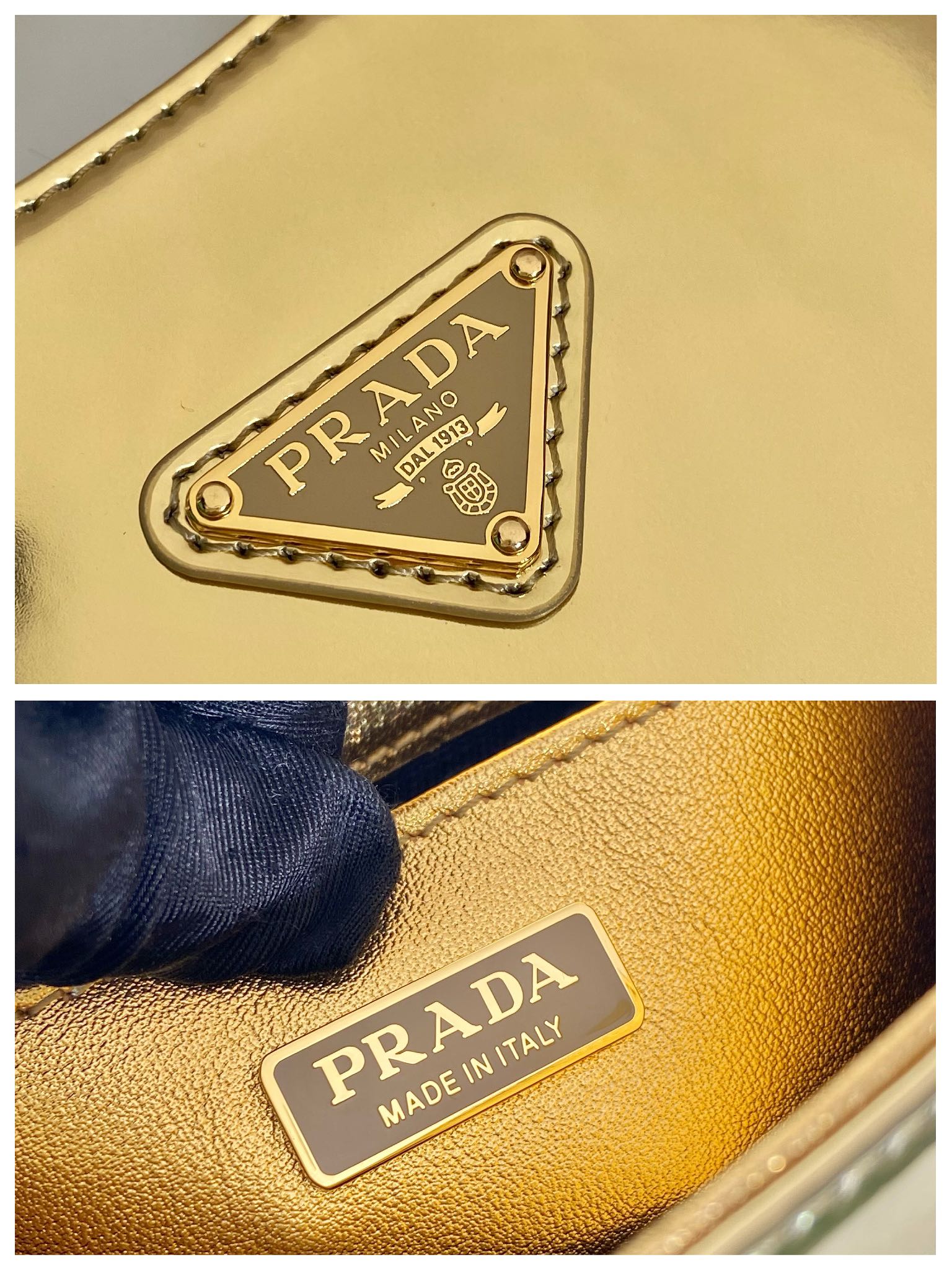 Pra*a cleo 1bc169 shoulder bag-22*18.5*4.5cm