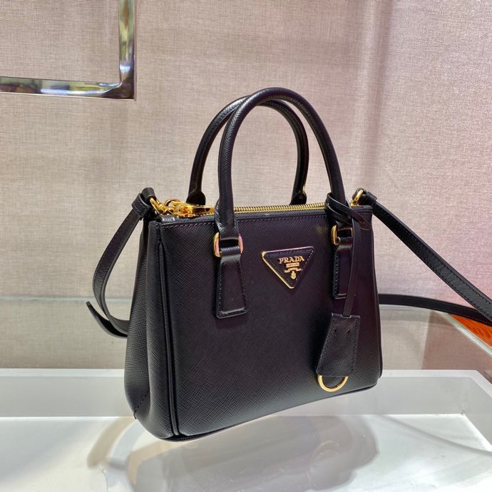 Pra*a borsa galleria small in saffiano 1ba906-20*15*9.5cm