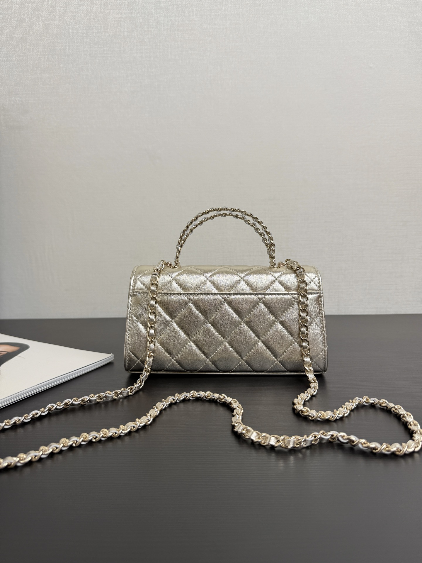 Ch@Nel Kelly Chain Bag-18*10*4.5CM
