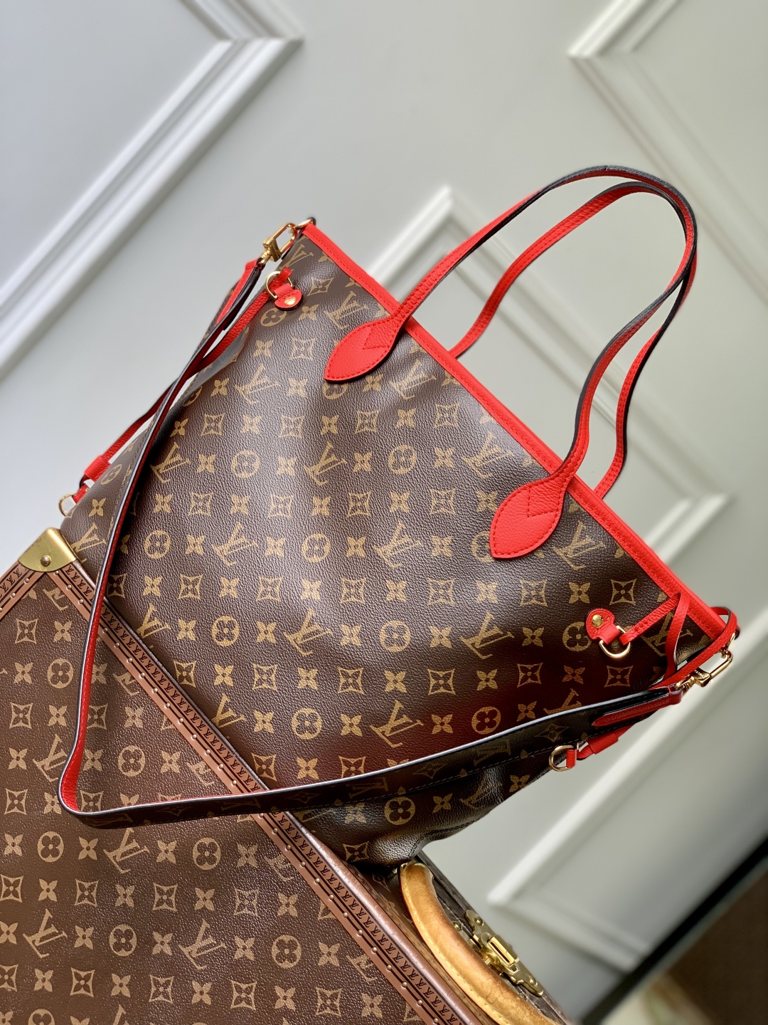 l0vis Vvtt0n neverfull bandoulière inside out-m11947-28 x 14 x 31cm
