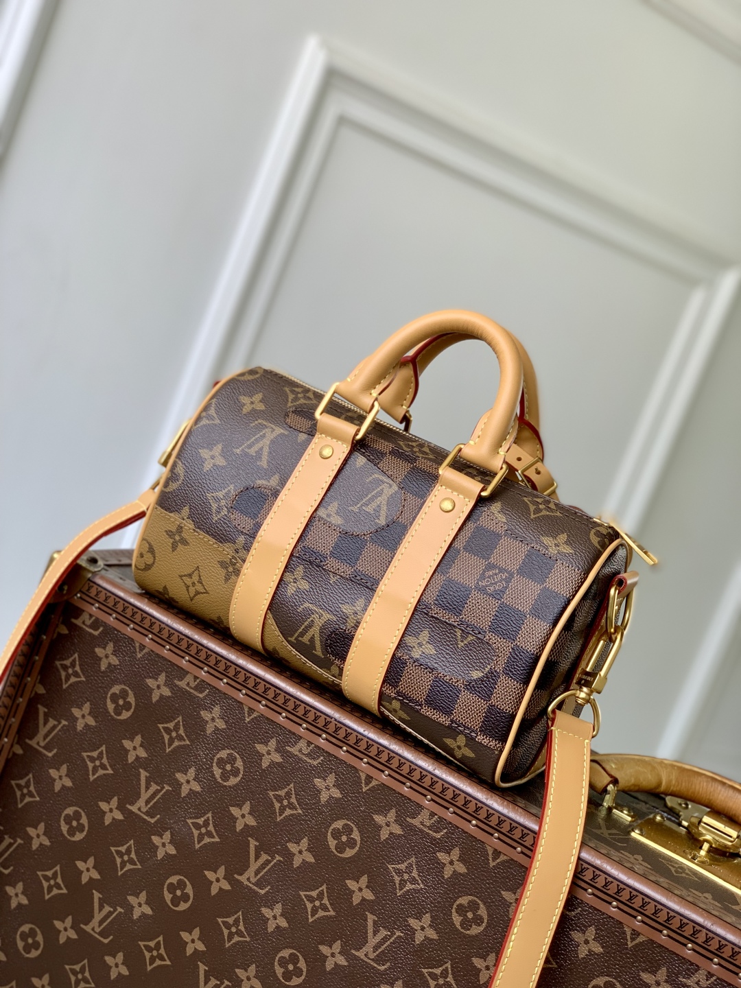 Lv Keepall Bandoulière 25-25x 19 x 15CM