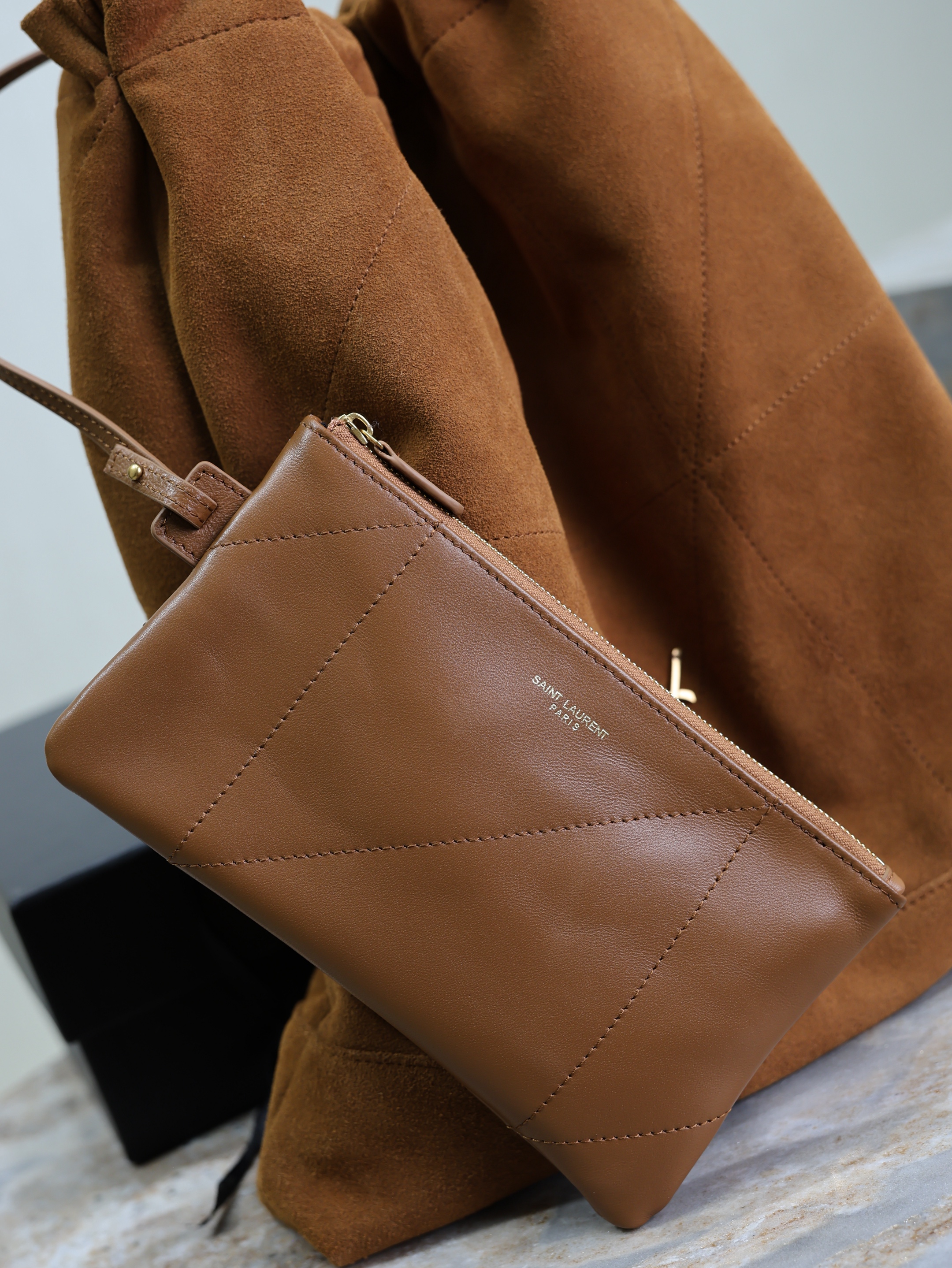 Y51 large pochon bag-34×41×5cm