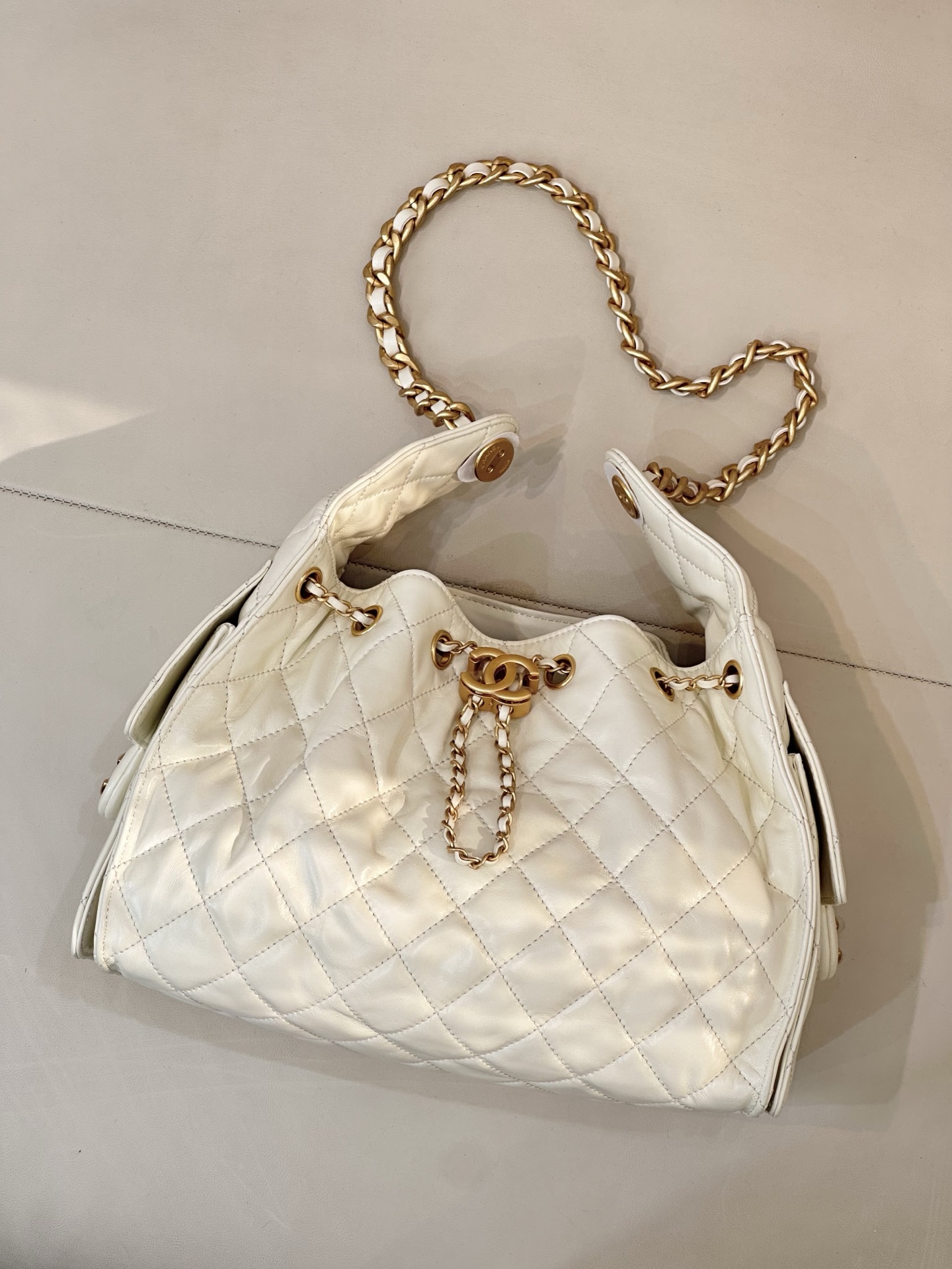 Ch@nel 2025SS Hobo Bag-30x26x14CM