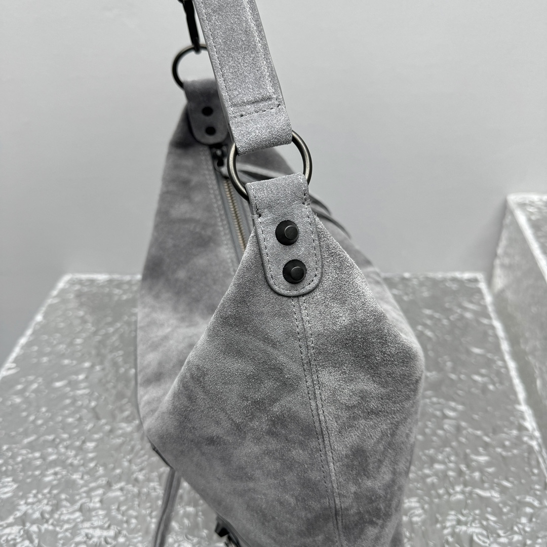 Ba1en*iaga Le City Hobo Bag-28*10*27&37*11*35CM
