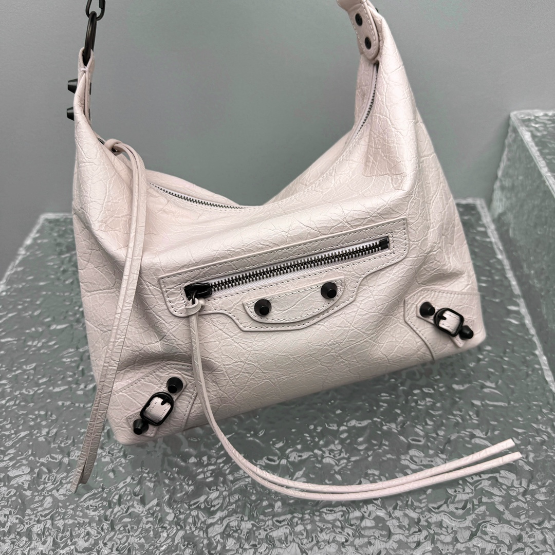 Ba1en*iaga Le City Hobo Bag-28*10*27&37*11*35CM
