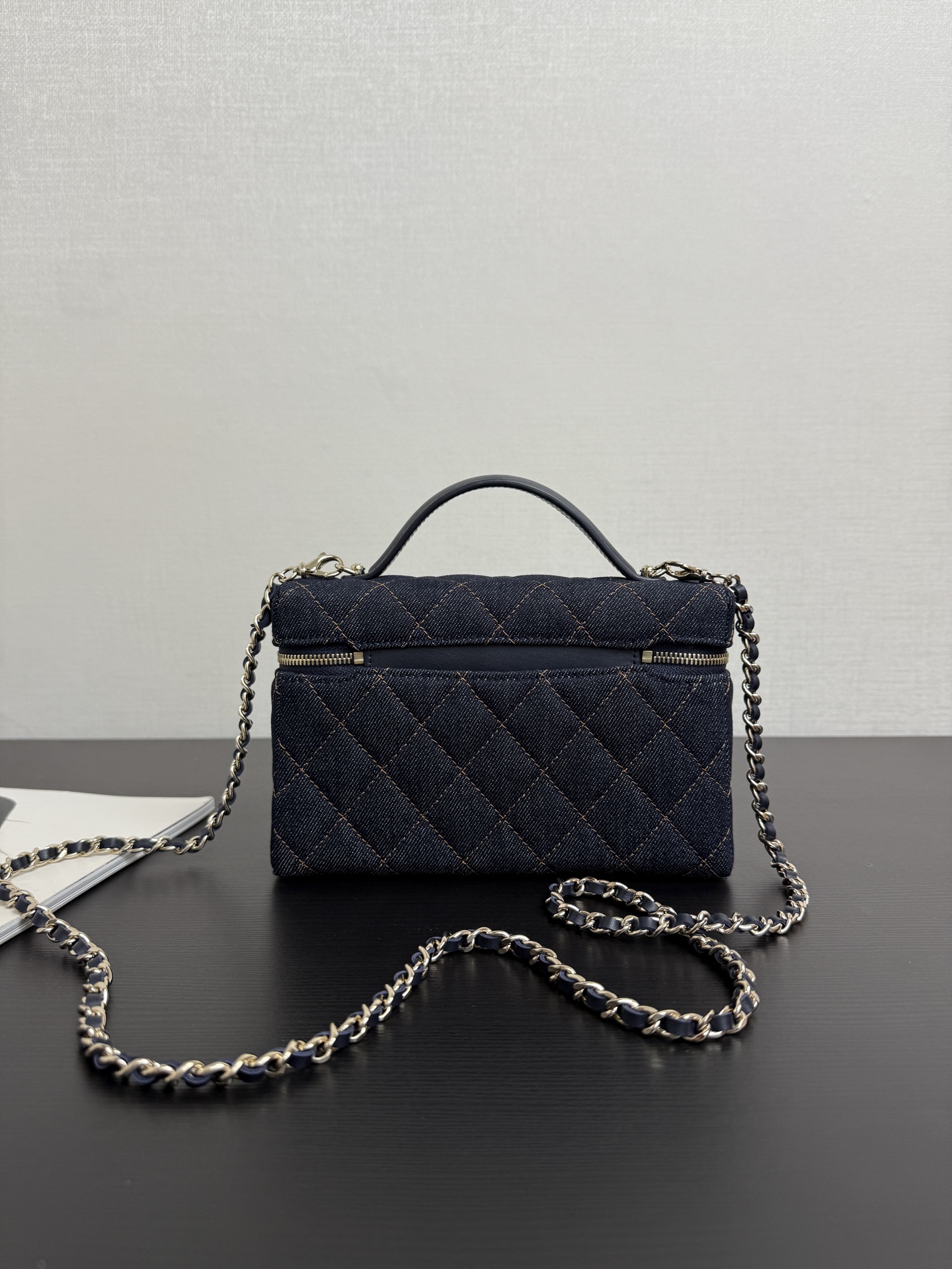 Ch@nel Cosmetic Bag-19.5×17×5CM