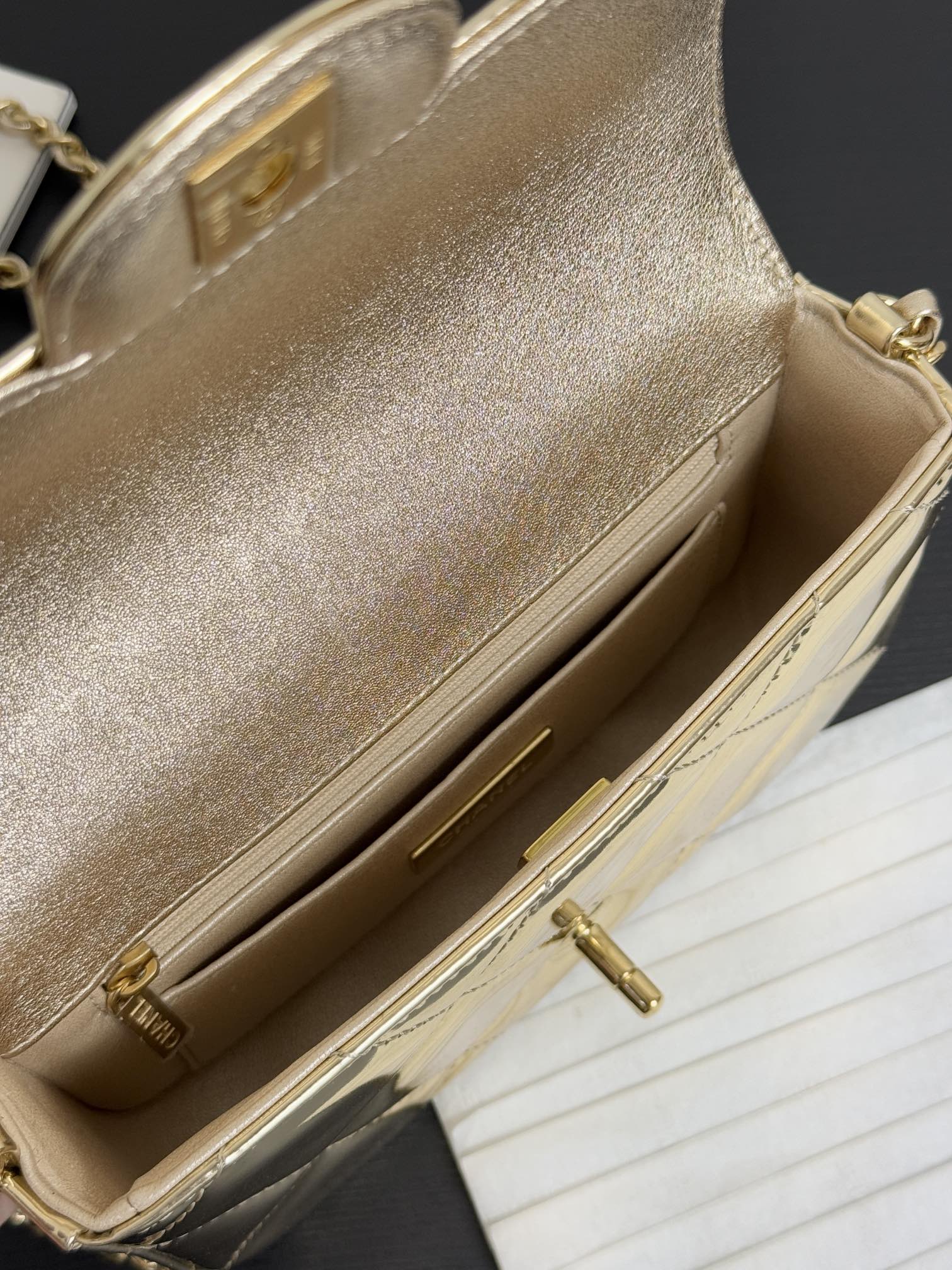 Ch@nel Small Clutch With Chain-18*13*4.5CM