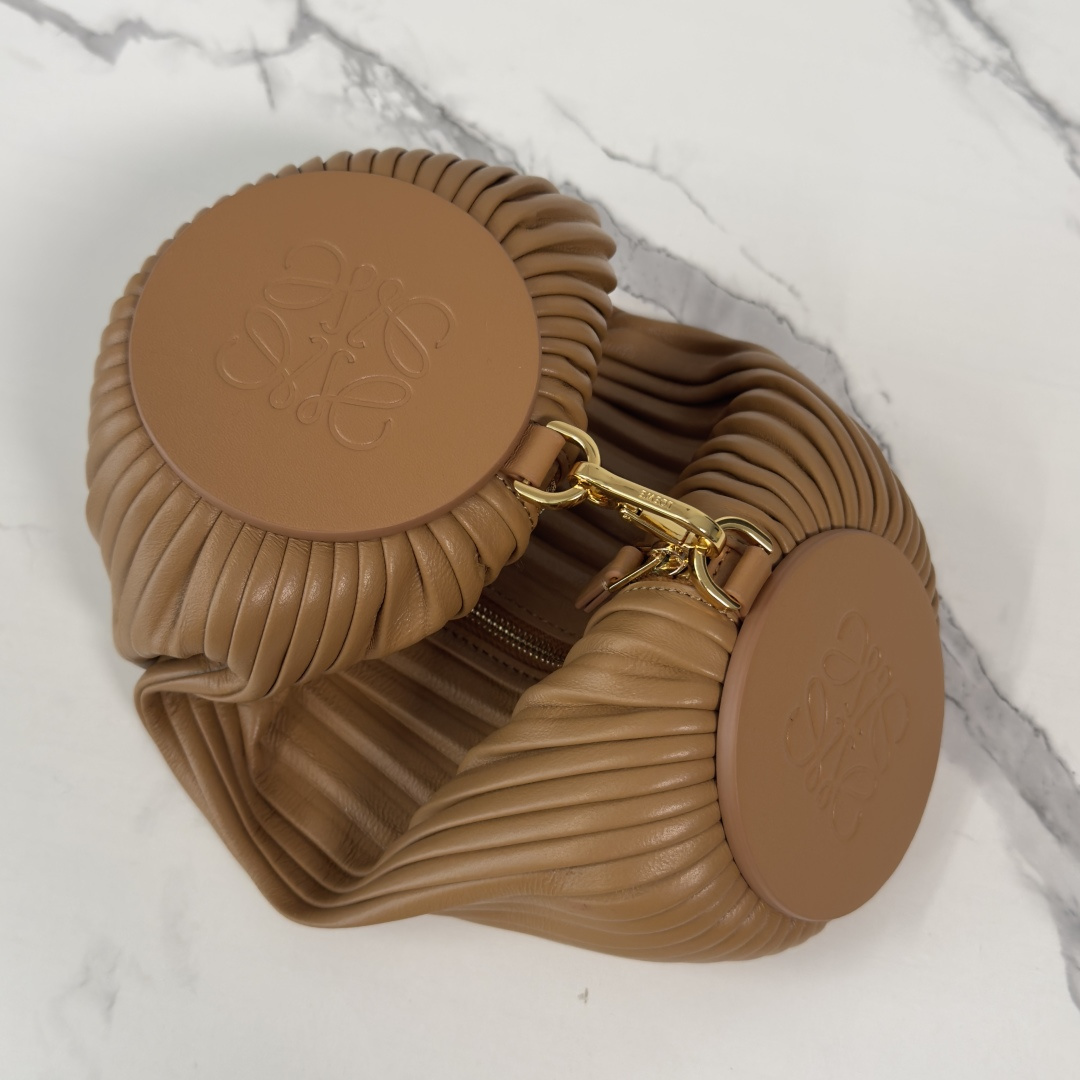 Loe**we Bracelet Pouch Bag - Brown-25*10*10CM