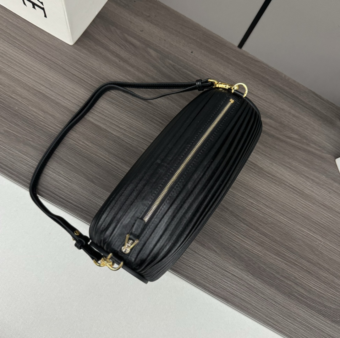 Loe**we Bracelet Pouch Bag - Brown-25*10*10CM