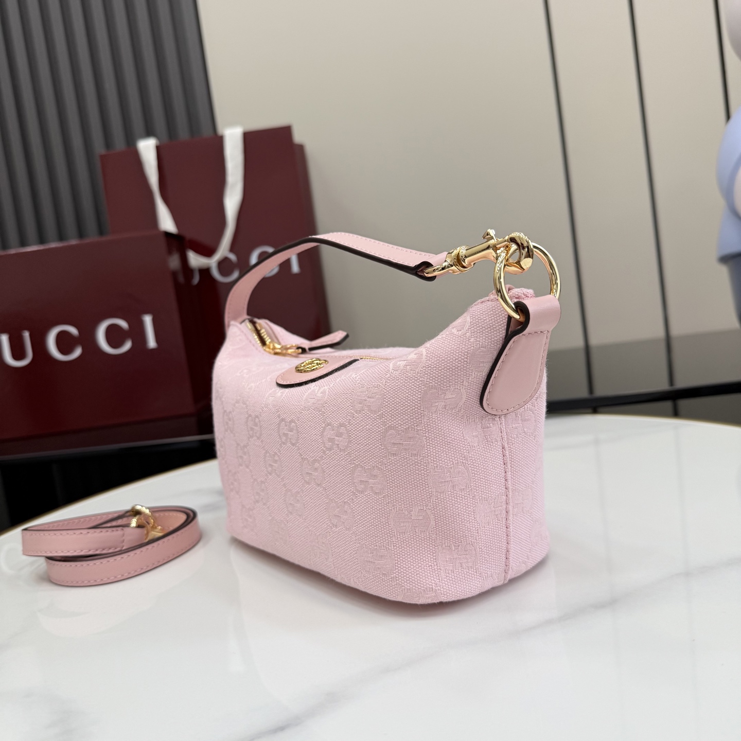 Gvc*1 Vanity Medium Top Handle Bag -19*10*9CM