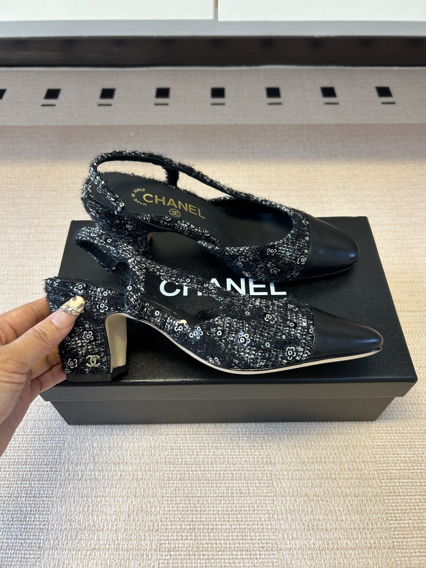 Cha*el Slingback-5.5CM