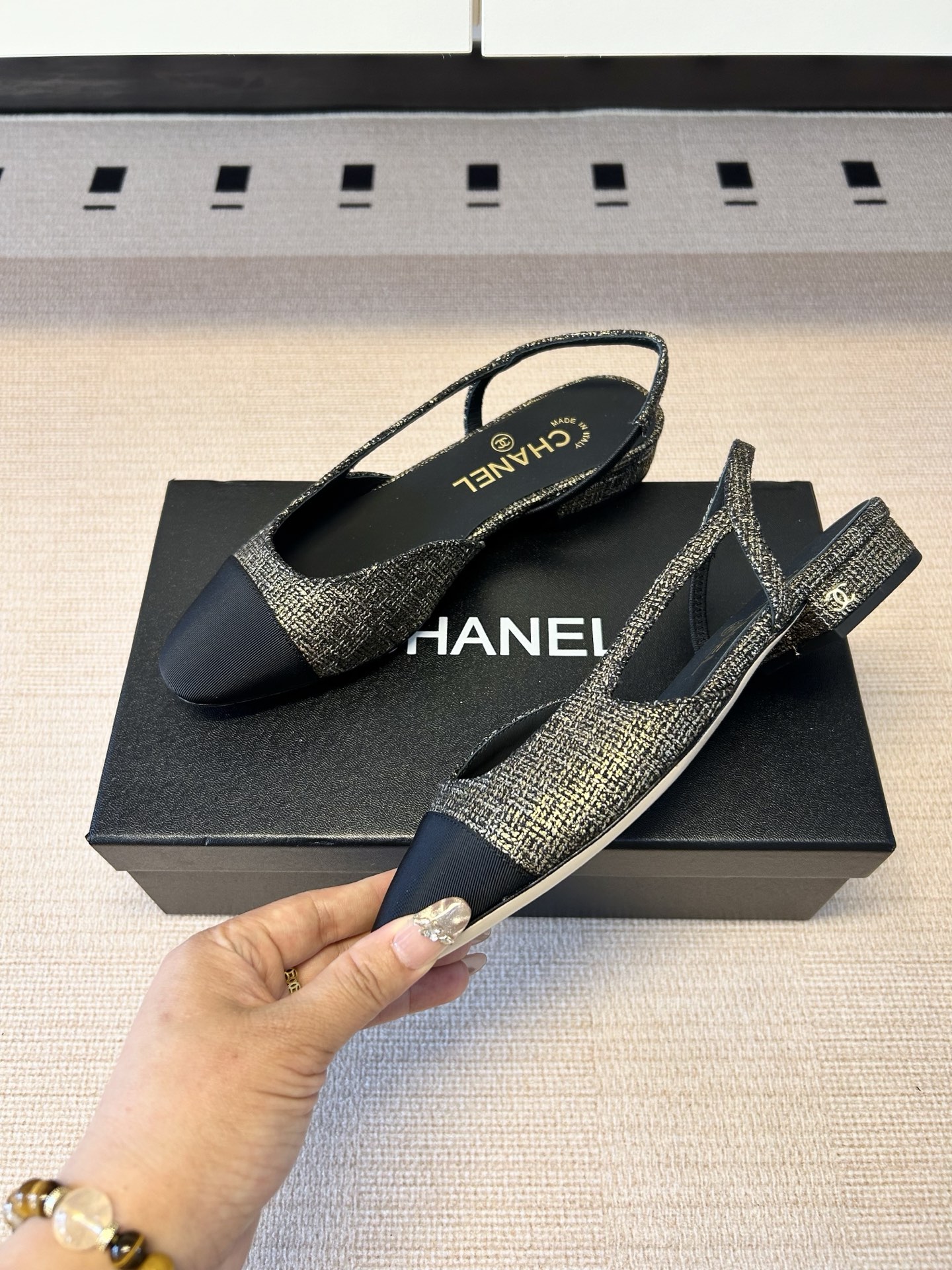 Cha*el Slingback-1.5CM