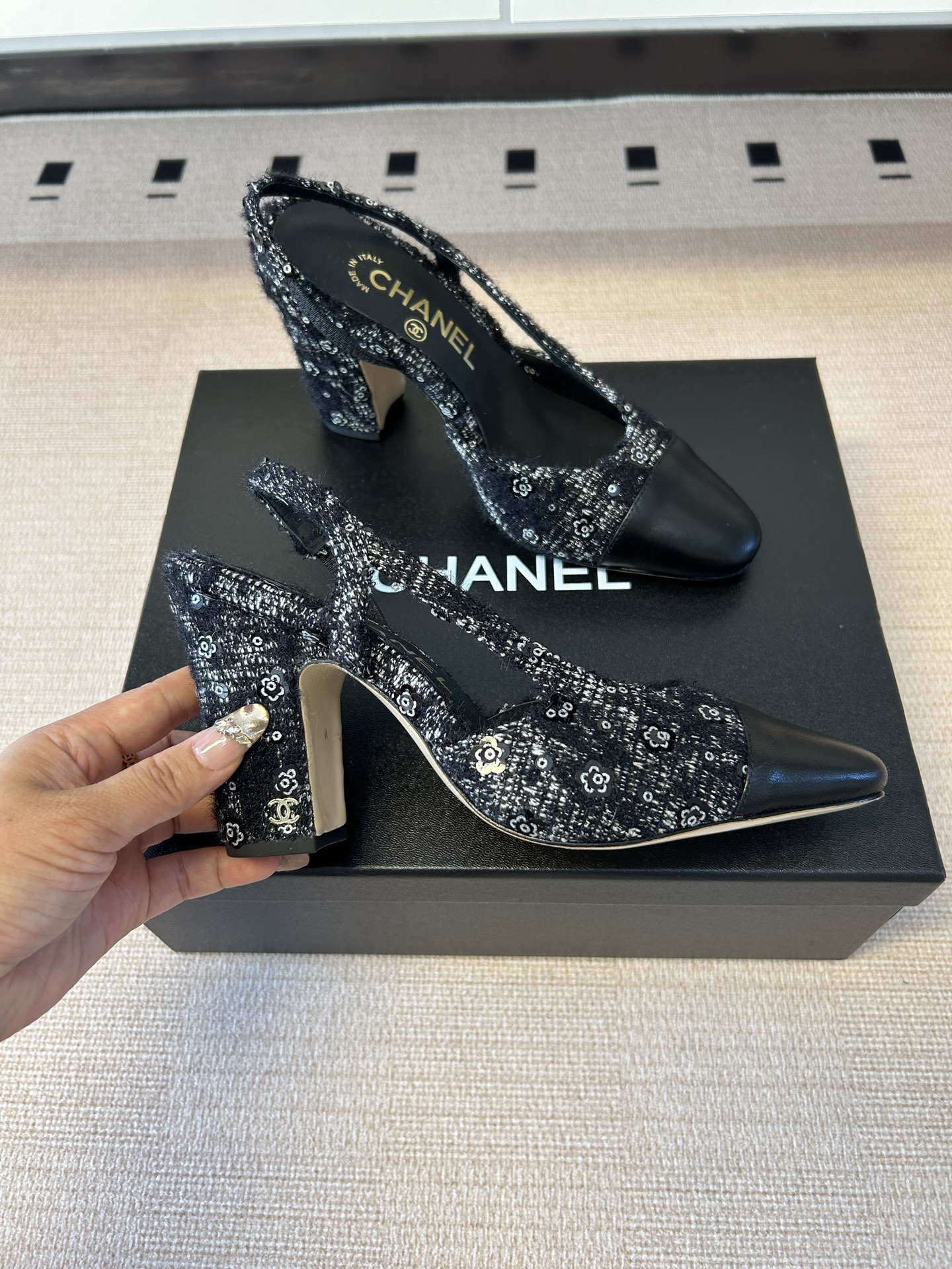 Cha*el Slingback-9.5CM