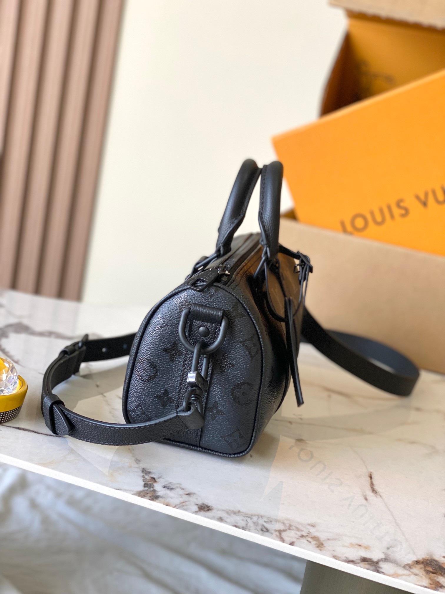 Lv Keepall Bandoulière 25-15*11*25CM