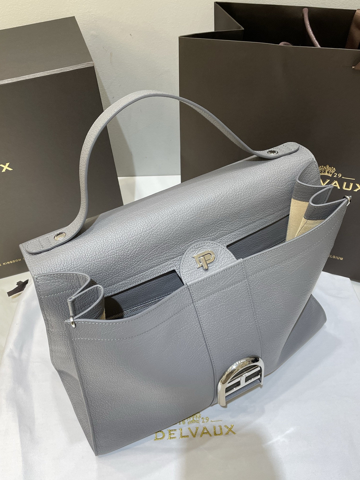 Brillant Tempo Cinnamon - Top Handles Bag-37.5 ×28 ×13.5CM
