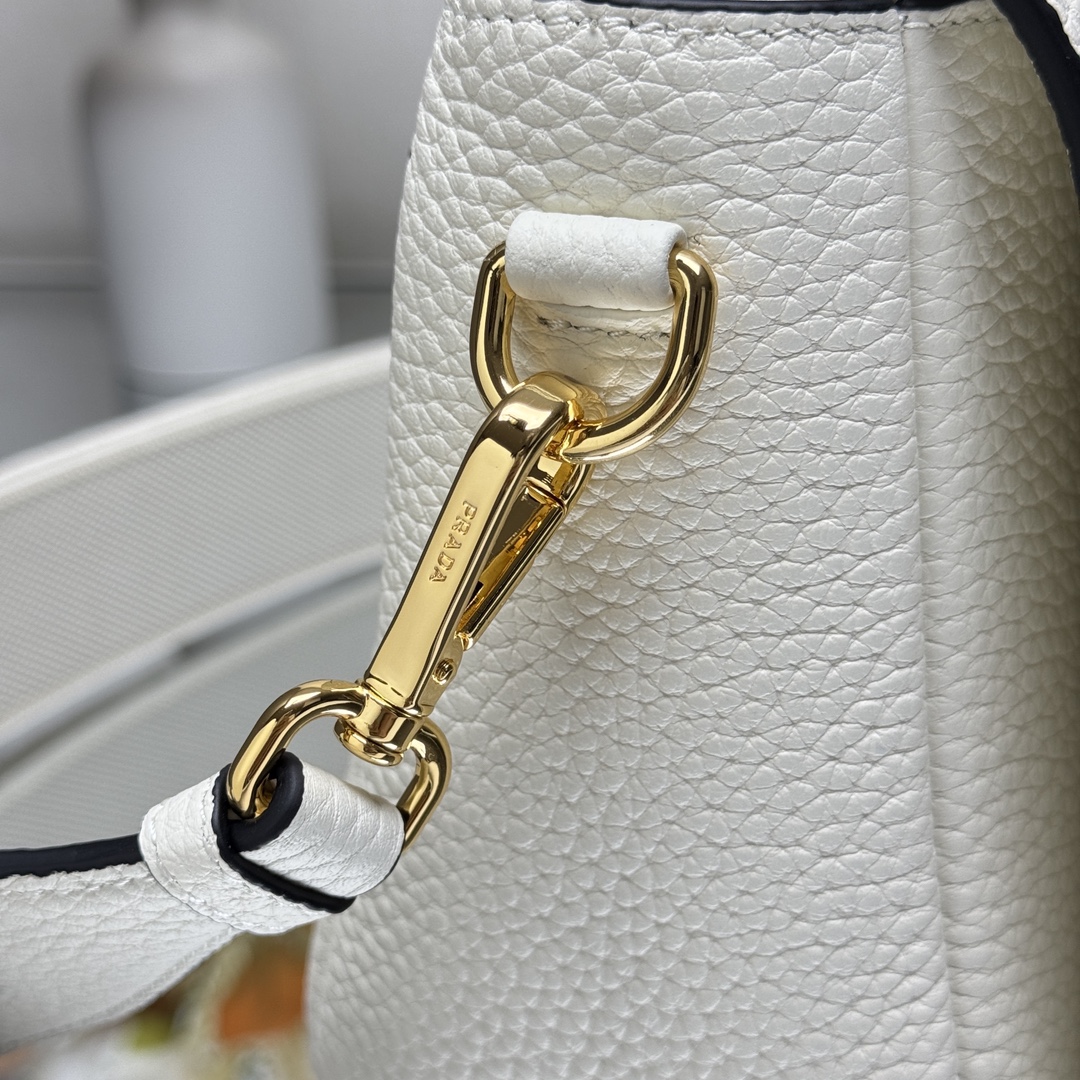 Pra*a 1BD314 Leather Shoulder Bag-23*18*9CM