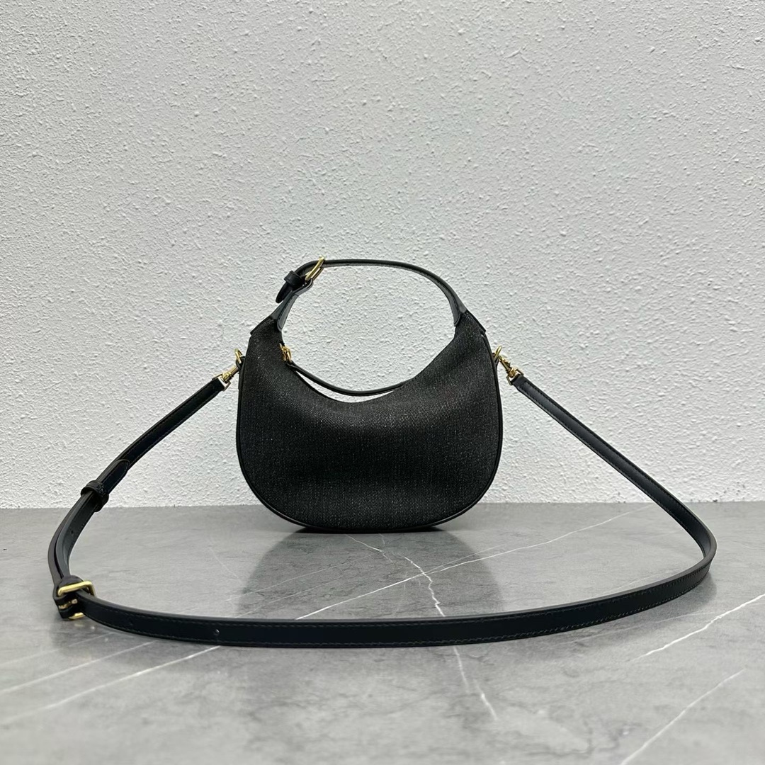 Ce*line Teen Ce1i*e Lulu IN DENIM-22x15x5CM