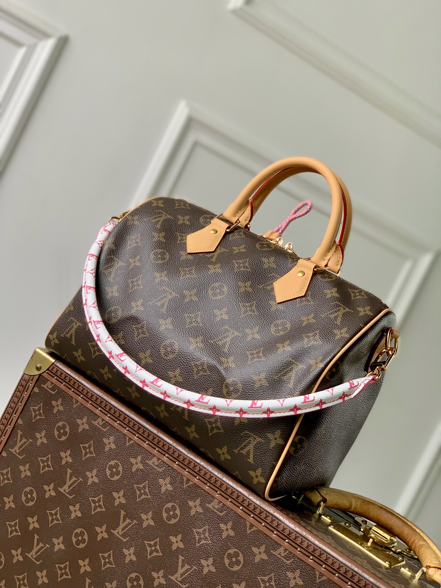 L0vis Vvtt0n Speedy Soft 30 Monogram - Bags -M27512-30*21*17CM