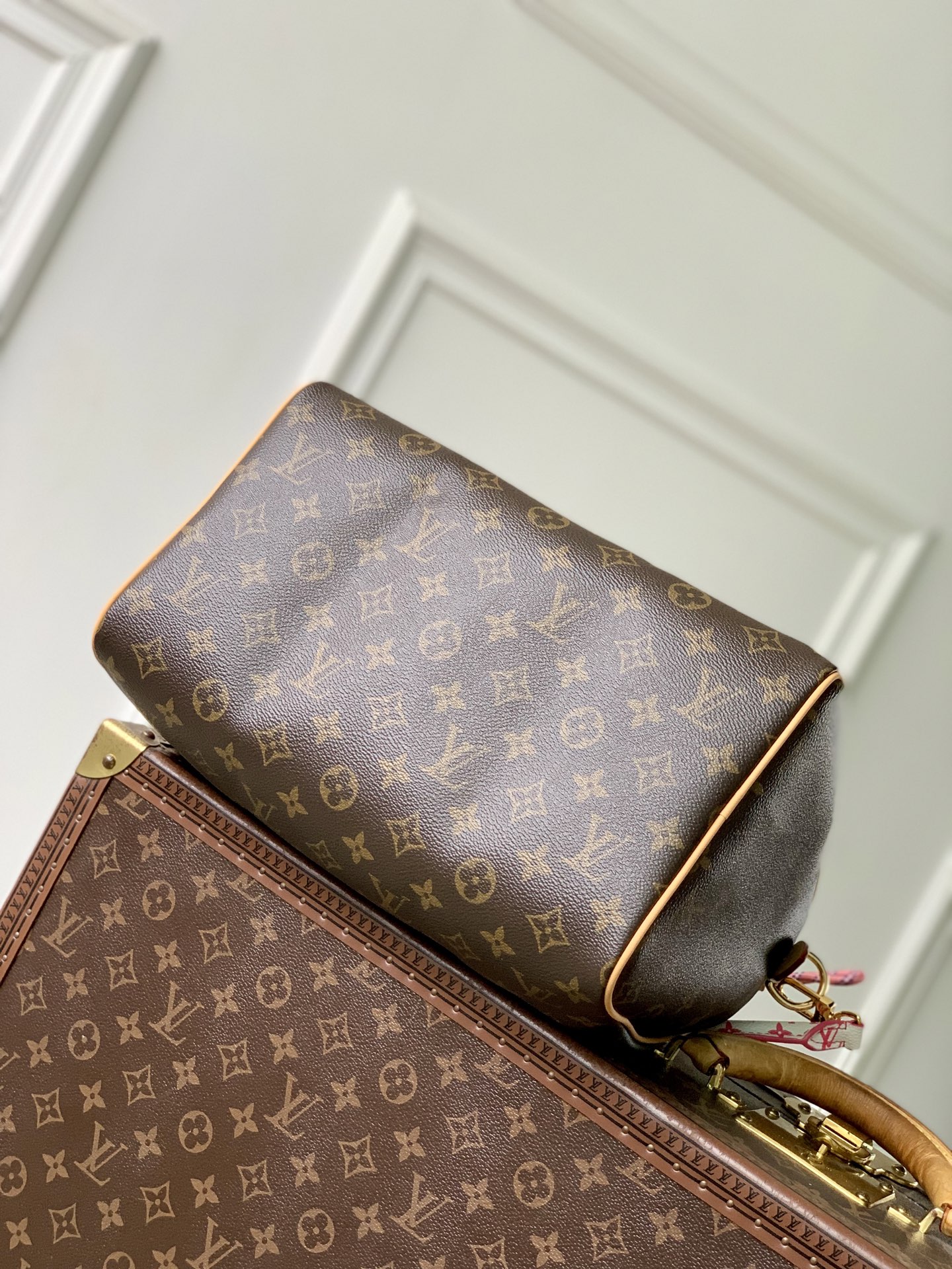 L0vis Vvtt0n Speedy Soft 30 Monogram - Bags -M27512-30*21*17CM
