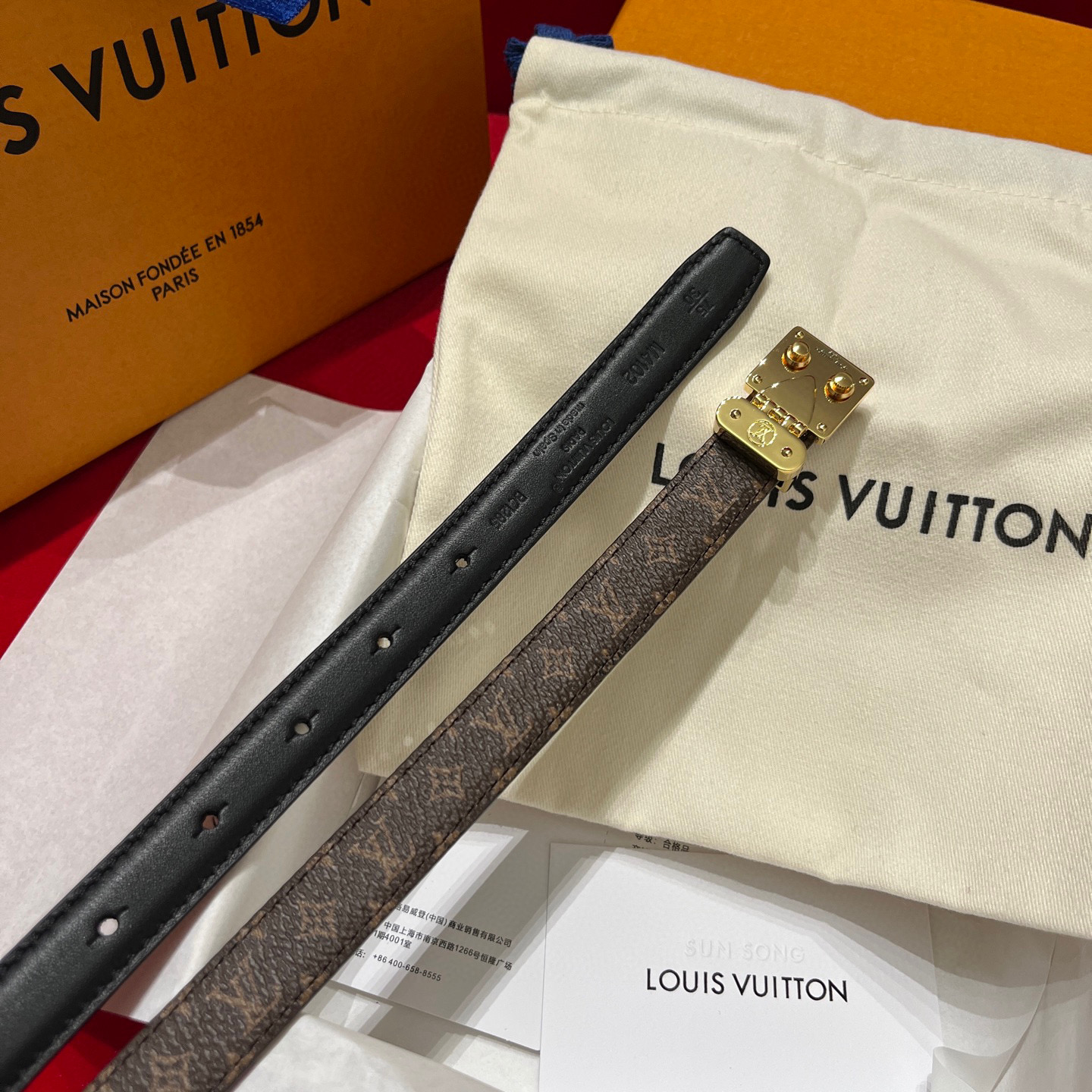 L0vis Vvtt0n Belt-1.8CM