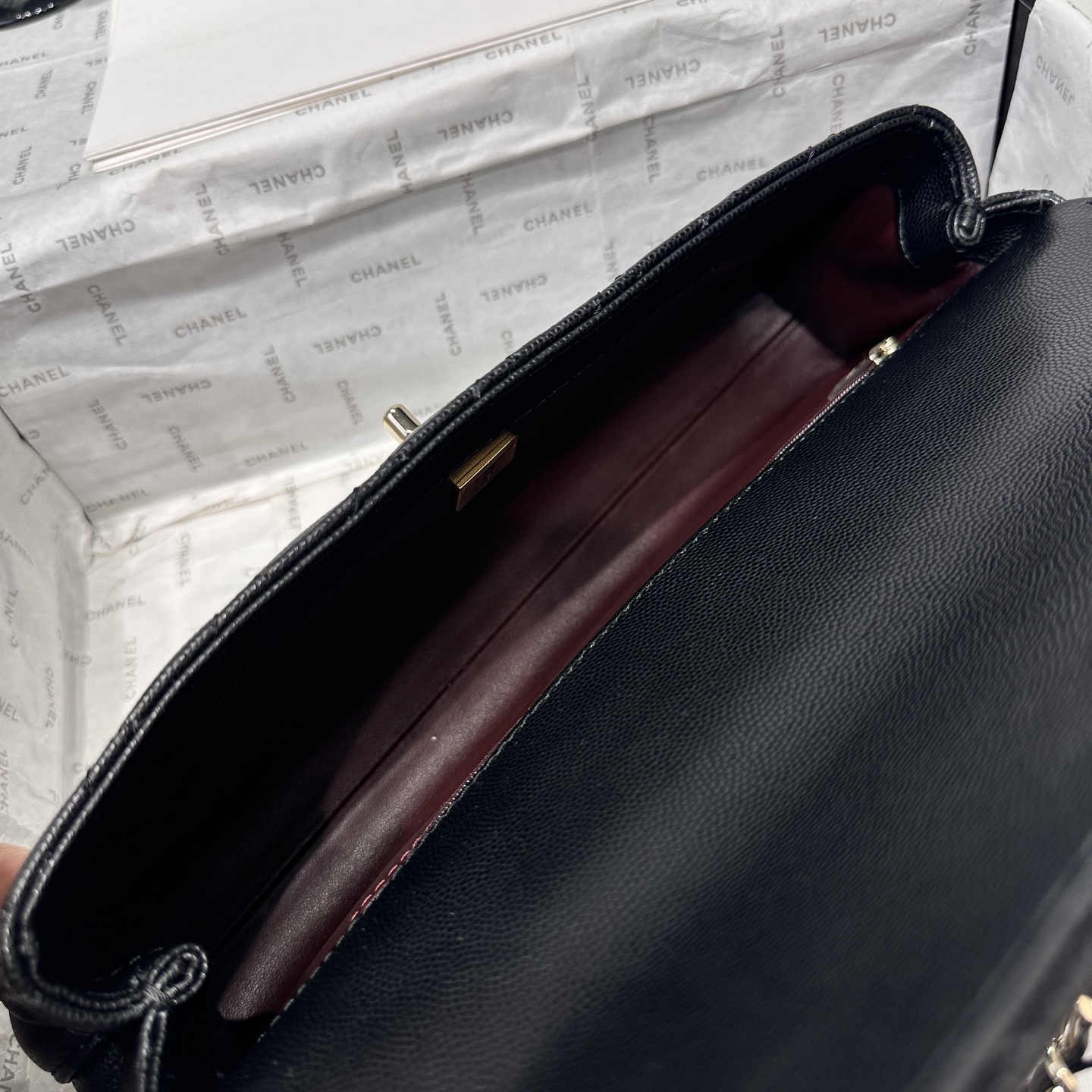 Ch@nel Coco Handle Flap Bag-32CM