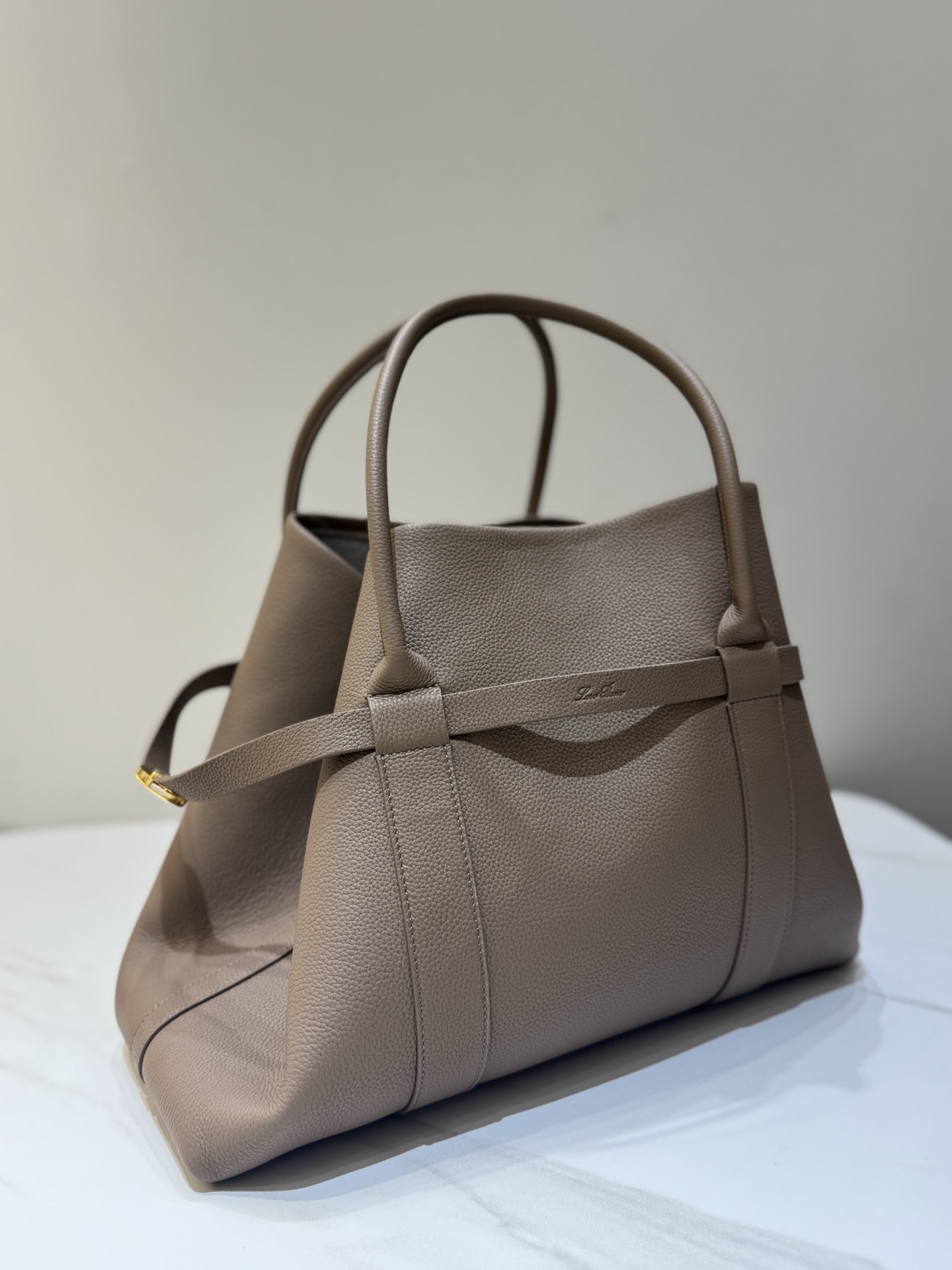 L0r0 P1ana Ghiera Shopper Bag-40*26*18CM