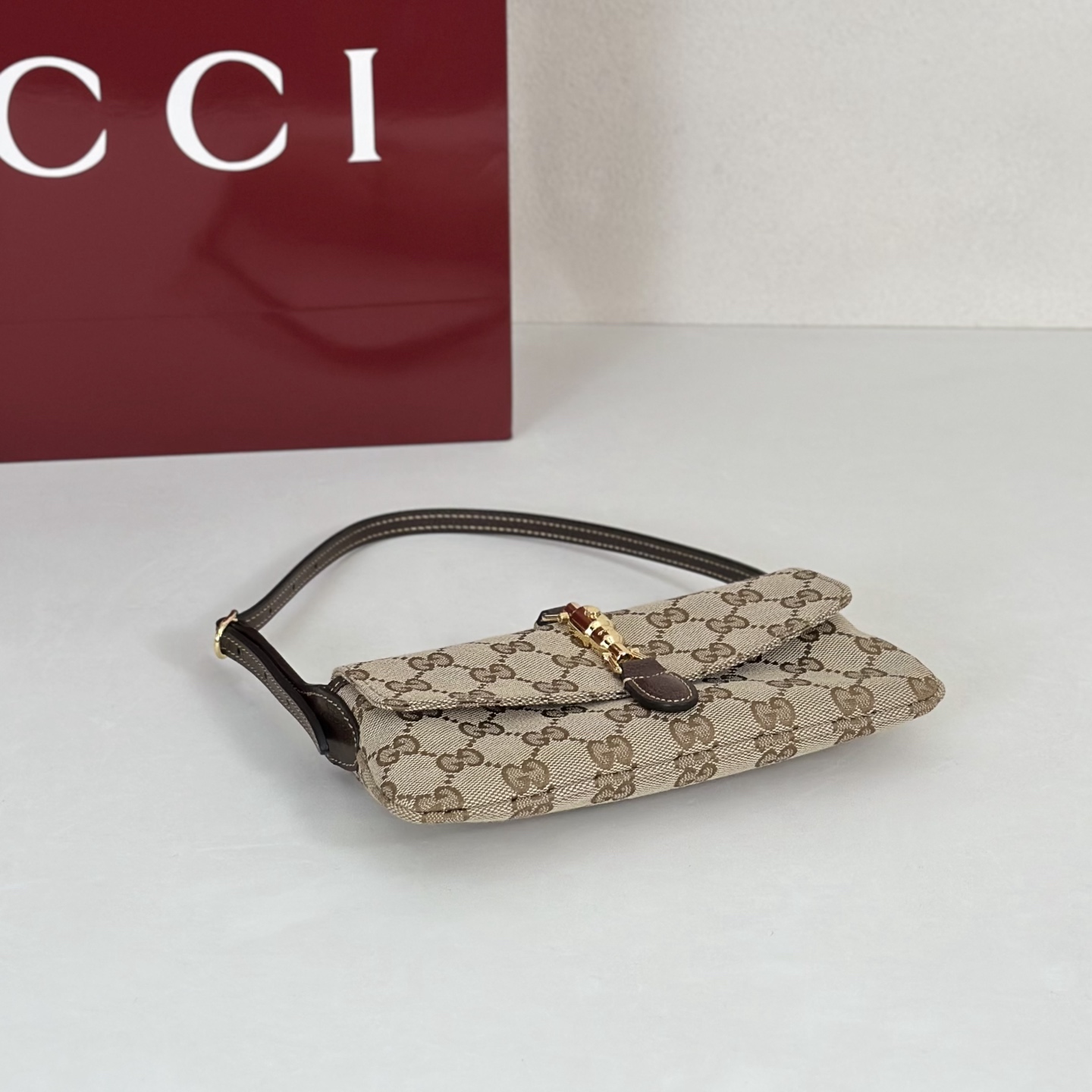 Guc*ci Jackie 1961 Small Sholder Bag-21.5*11.5*2CM