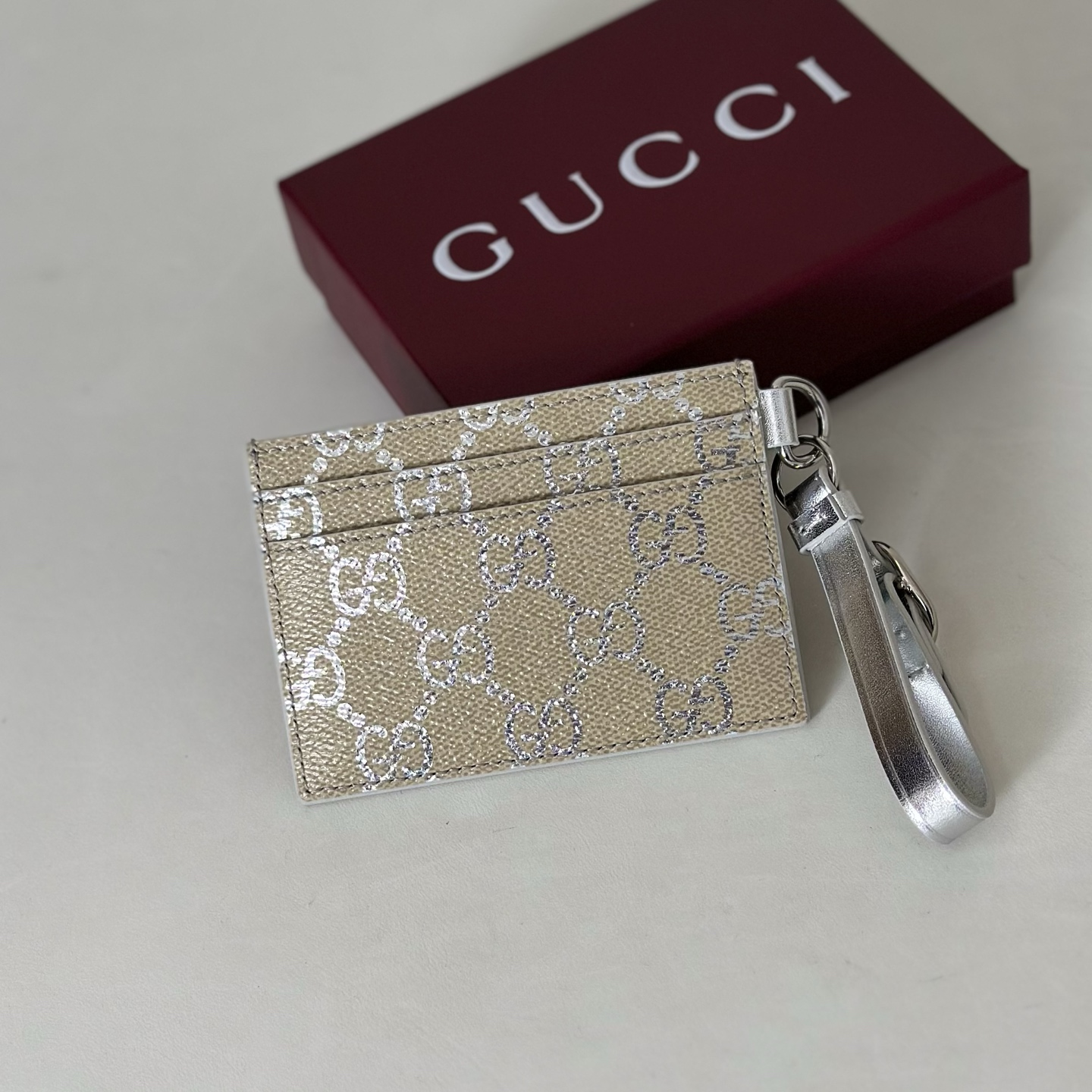 Gvc*1 GG Emblem Wallet-10*7CM