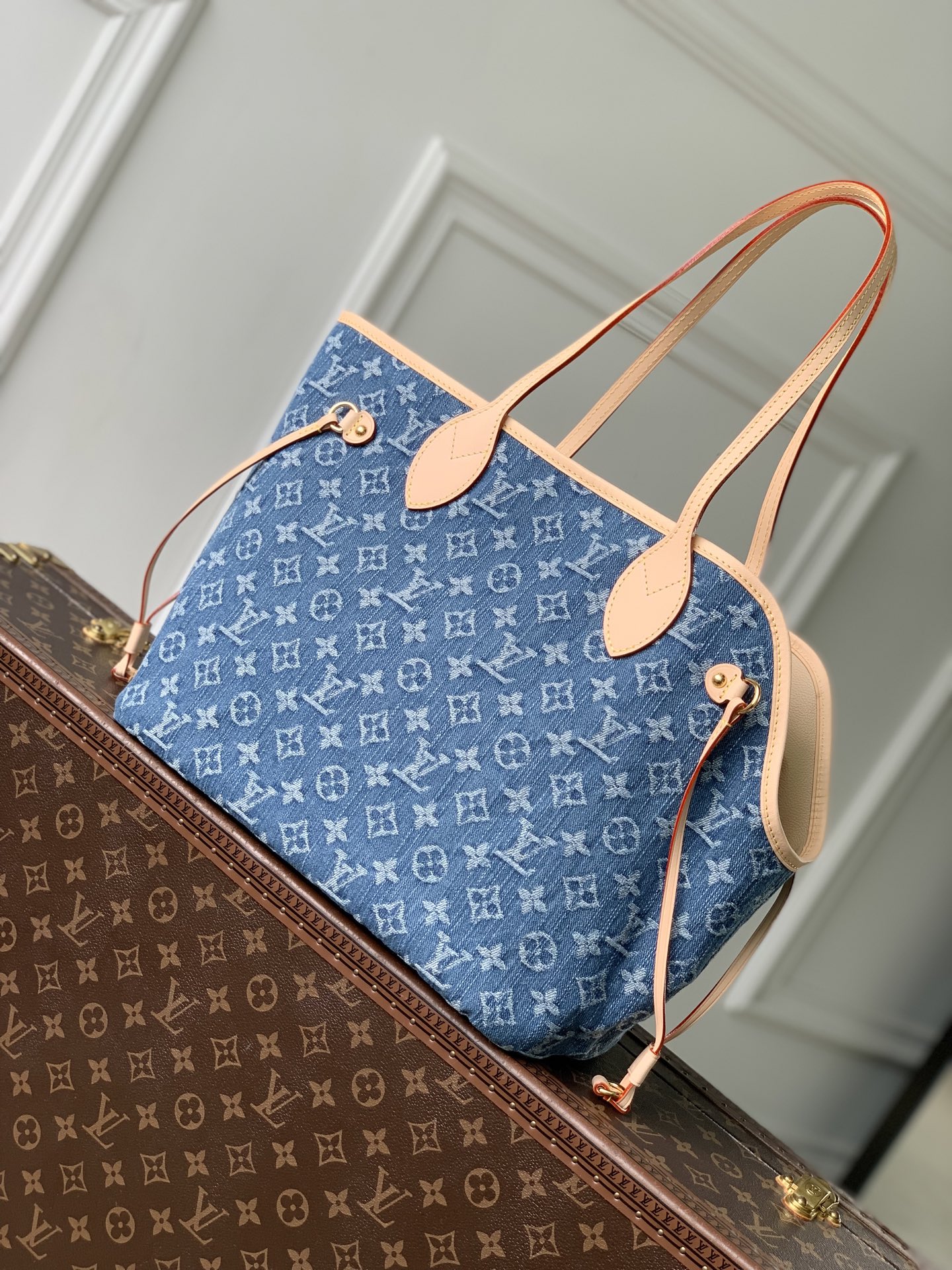 LV Neverfull MM Other Monogram Canvas-M28052-31 x 28 x 14CM