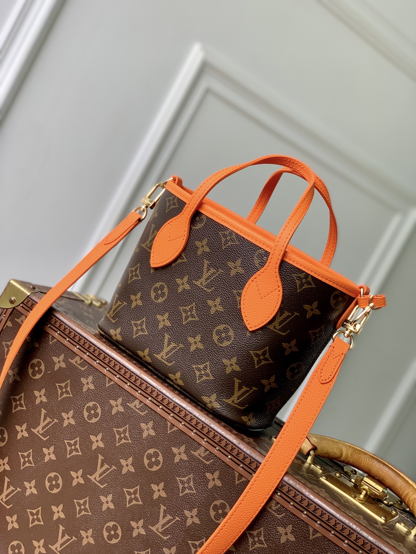 L0vis Vvtt0n Neverfull Bandoulière Inside Out BB-M28337-26.5 x 16.5 x 11CM