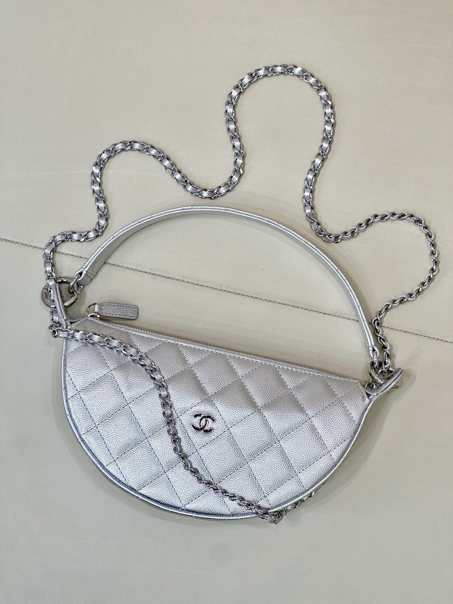 Ch@nel Clutch With Chain-15*22*6CM