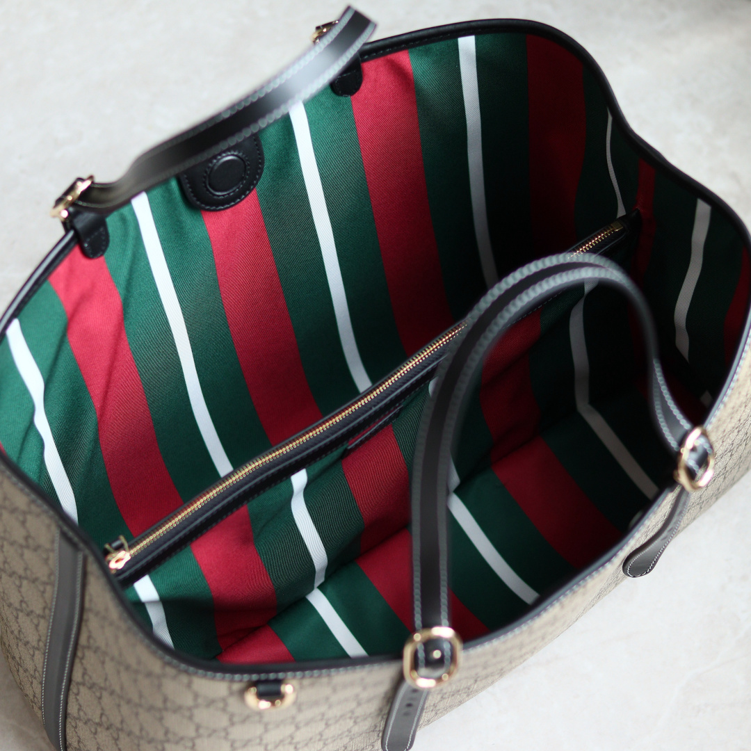 Guc*ci GG Emblem Bag-38*25*15CM