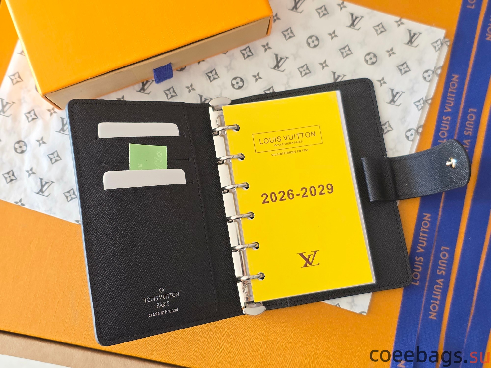 L0vis Vvtt0n Small Ring Agenda Cover-9.9×14CM