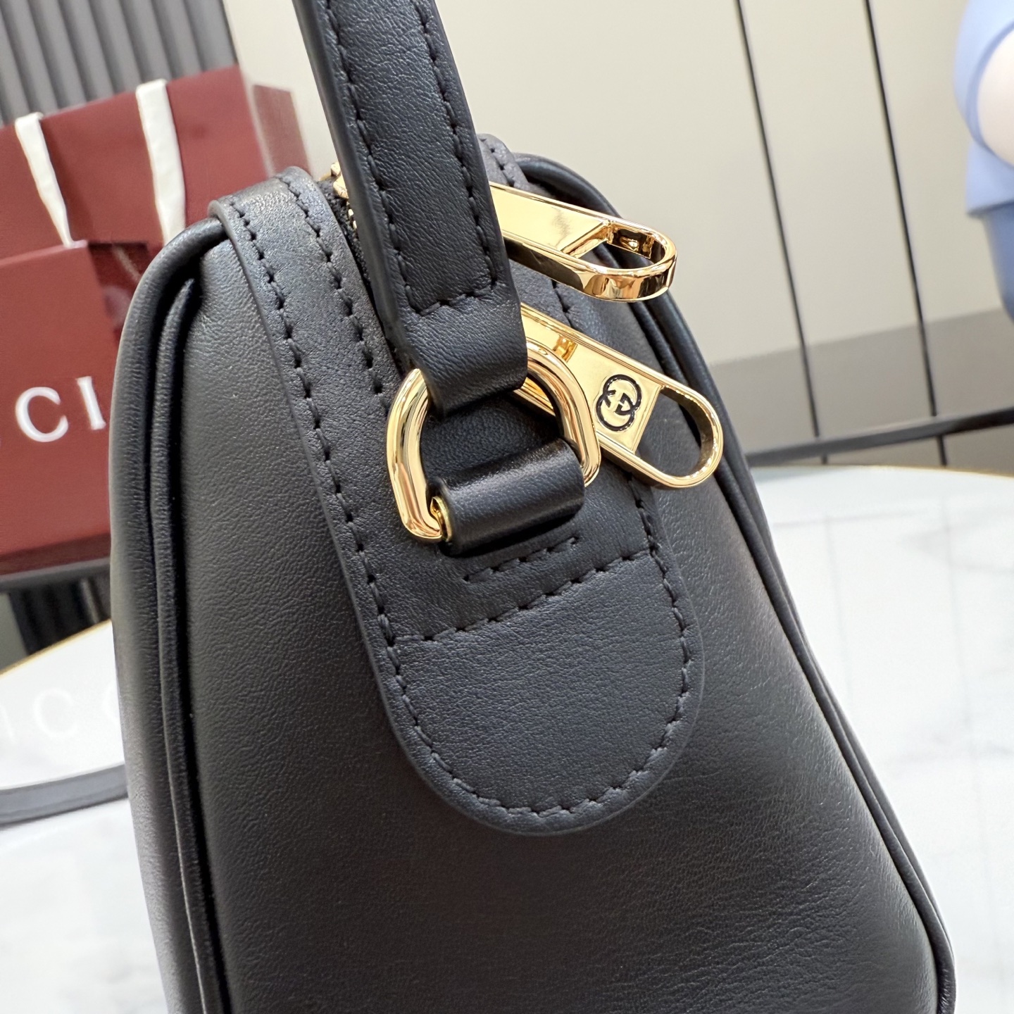 G*ucci Gvc*1 Horsebit Web Small Camera Bag -22*13.5*9CM