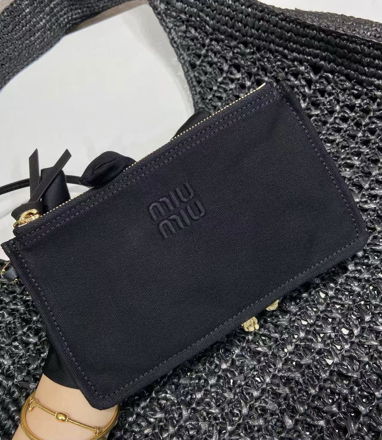 Miu Miu Crochet Hobo Bag-42.5*32*9CM