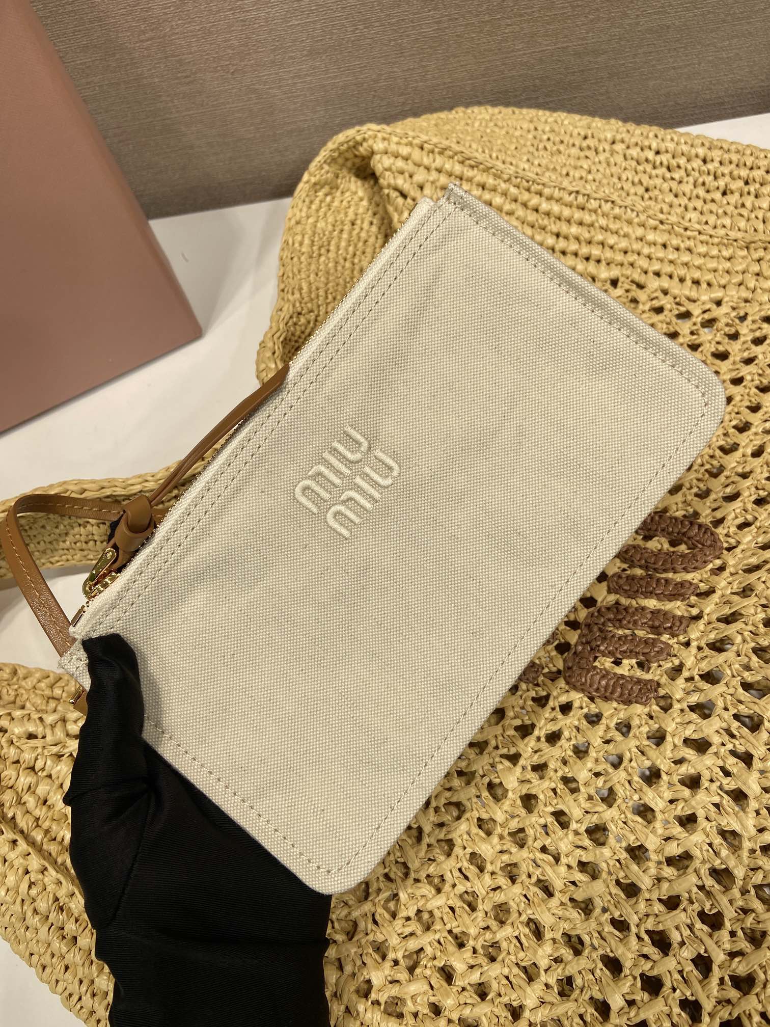 Miu Miu Crochet Hobo Bag-42.5*32*9CM