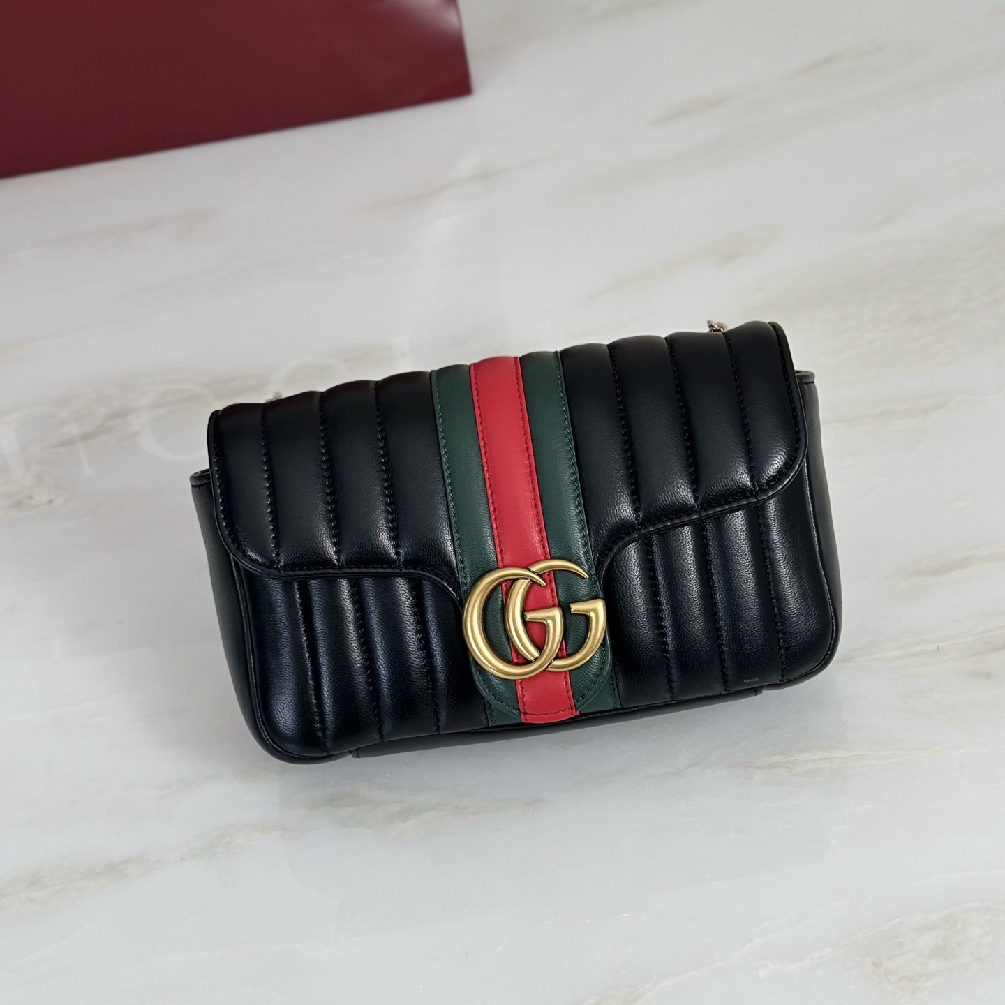 Gv*c* Jetset GG Marmont Medium Shoulder Bag -20.5*11.5*6CM