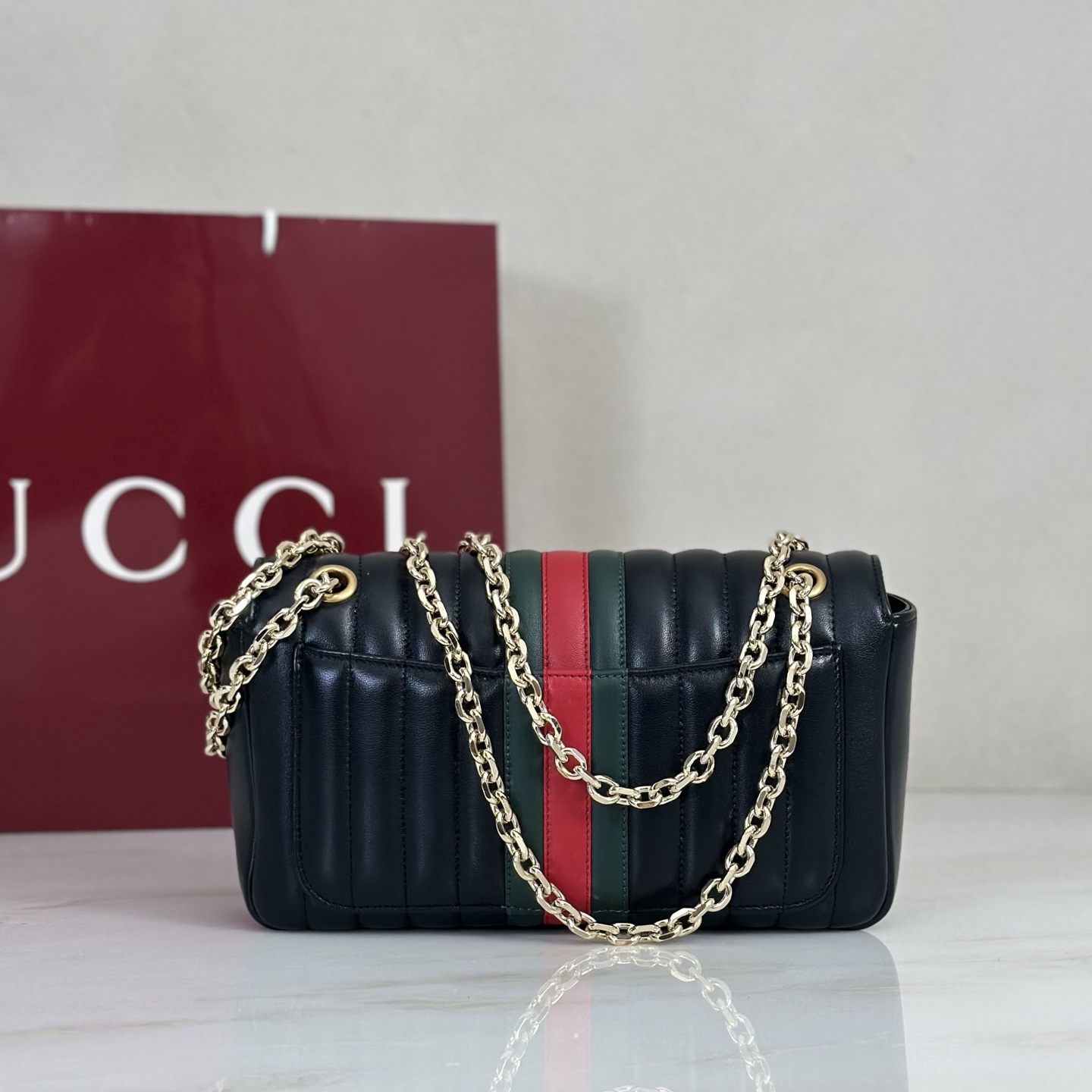 Gv*c* Jetset GG Marmont Shoulder Bag -26*15*7CM
