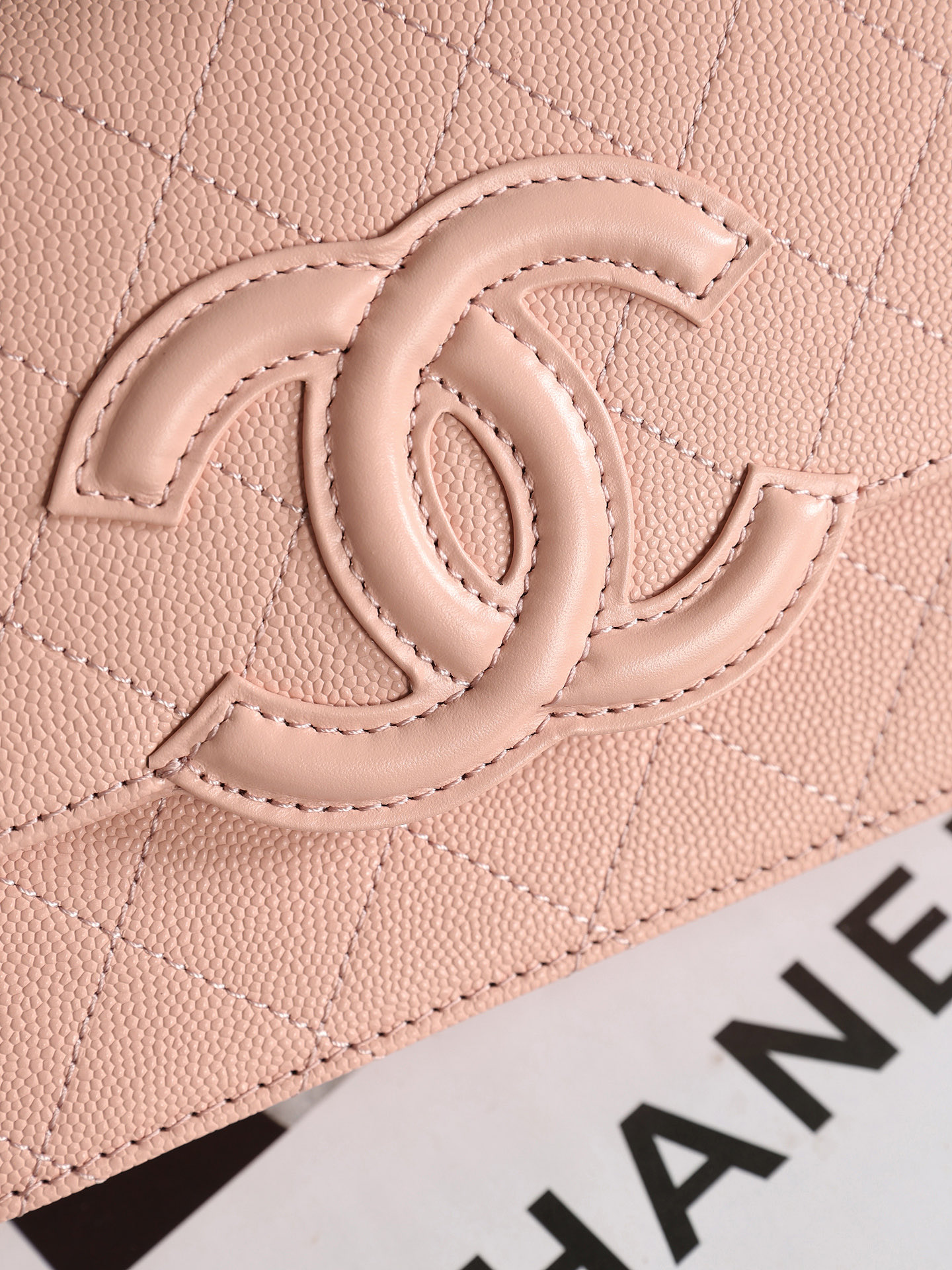 Ch@nel CC Wallet on Chain (WOC) Bag-12*19*4CM