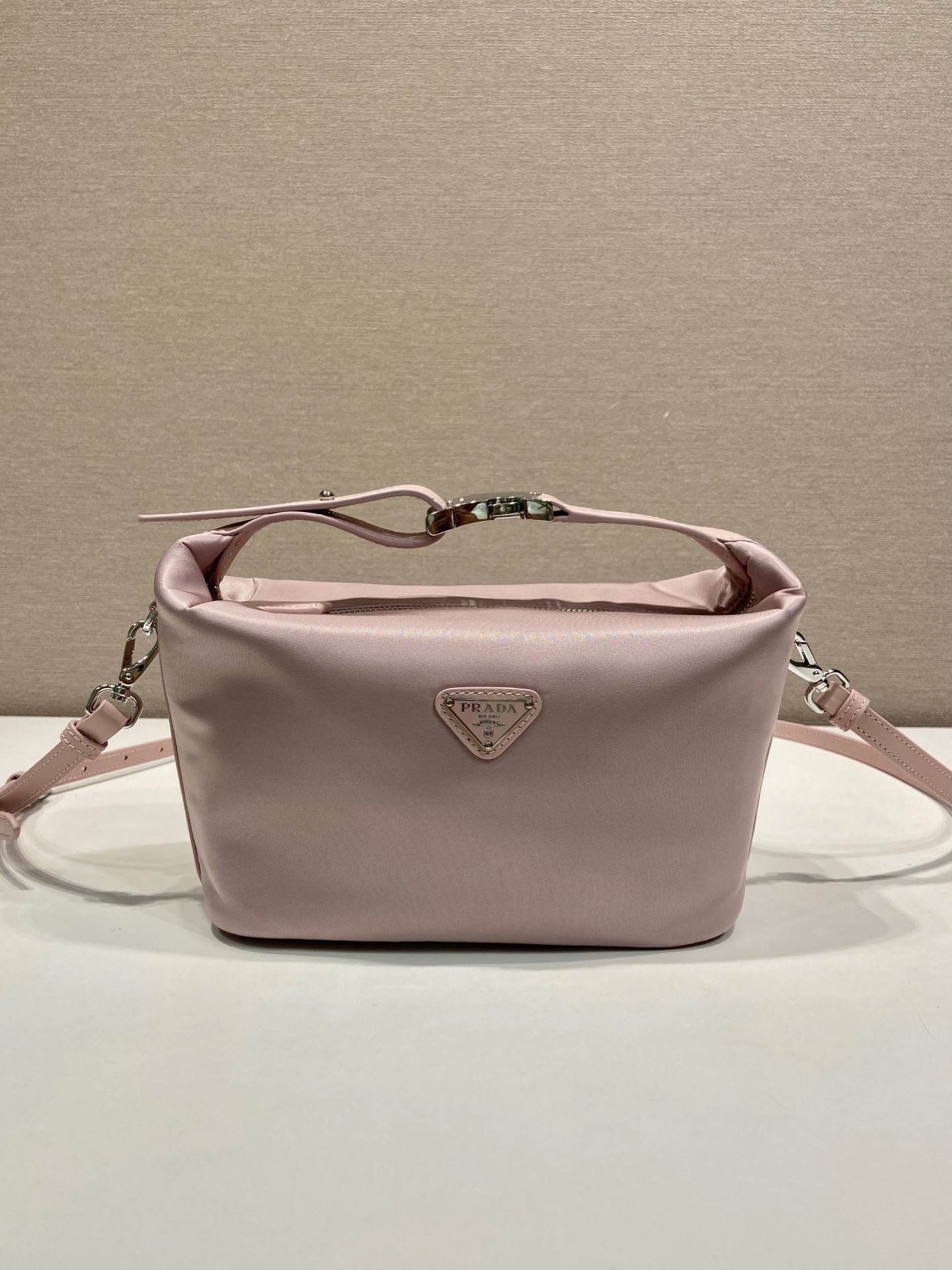 Pra*a Chérie Re-Nylon Mini Handbag-20*12*11CM