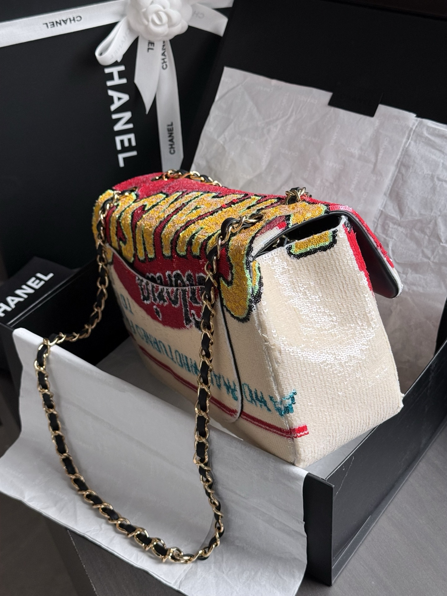 Ch@nel 26A Flap Bag -19.5*32*10CM