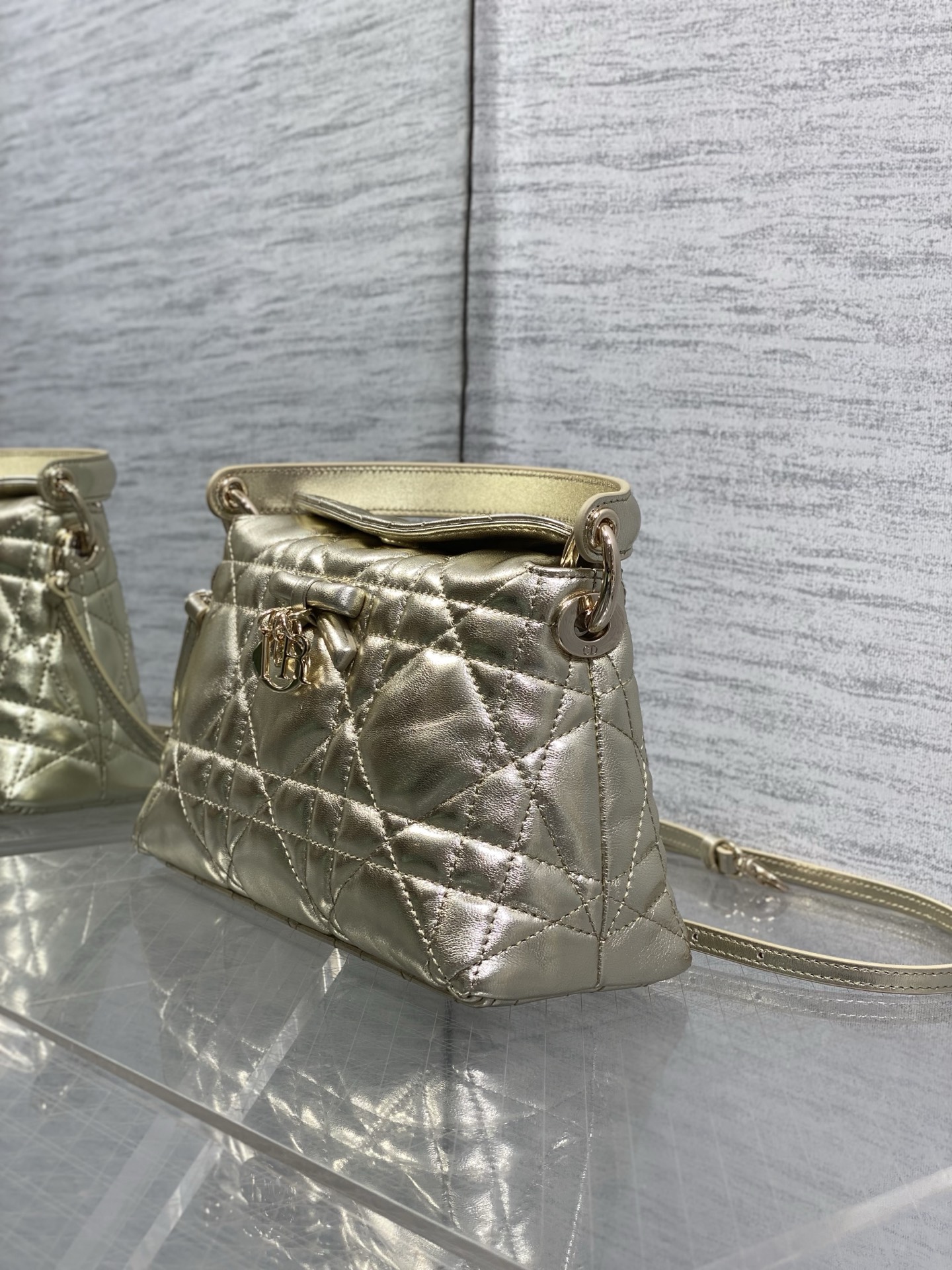 Di*or Top Handle Bag-22.5*9*13CM